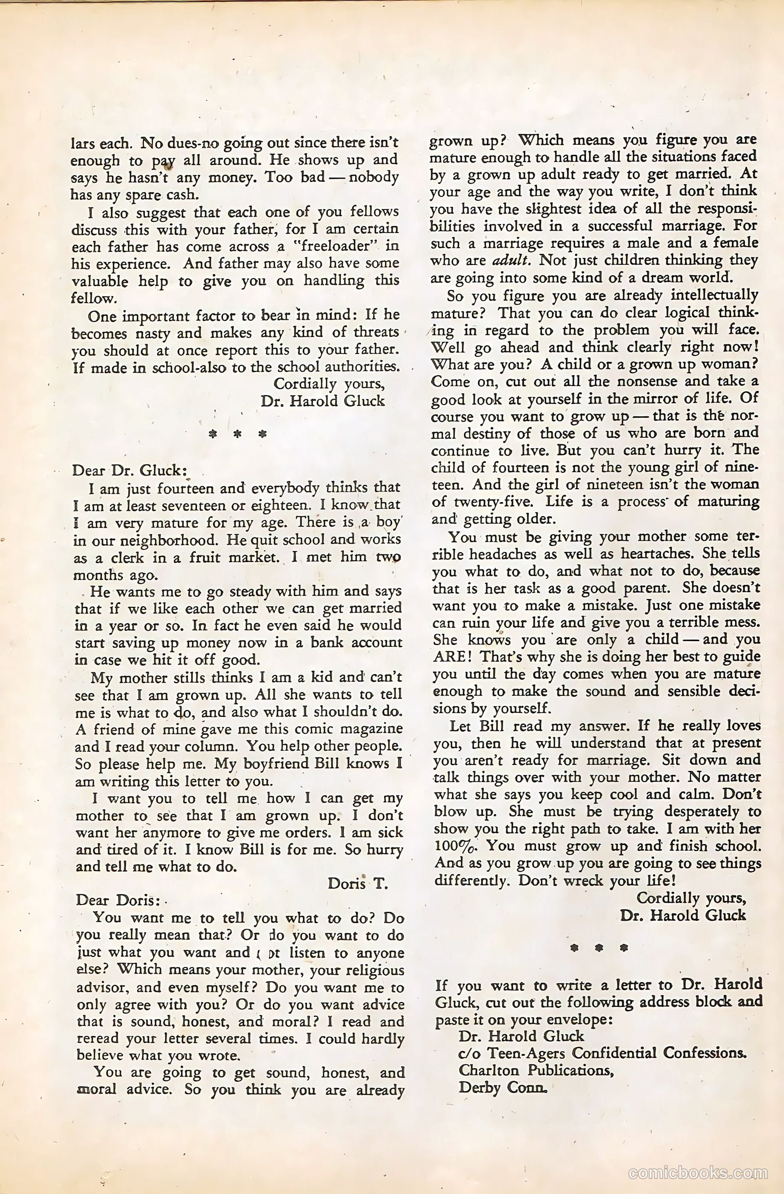 Teen-Age Confidential Confessions #3 — page 22 of 36
