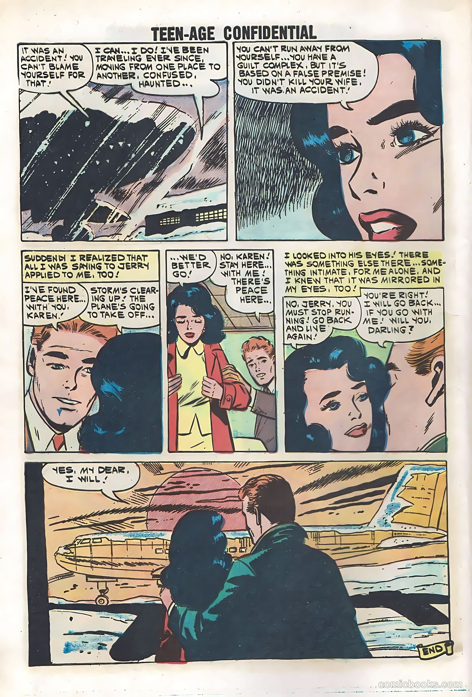 Teen-Age Confidential Confessions #5 — page 8 of 36