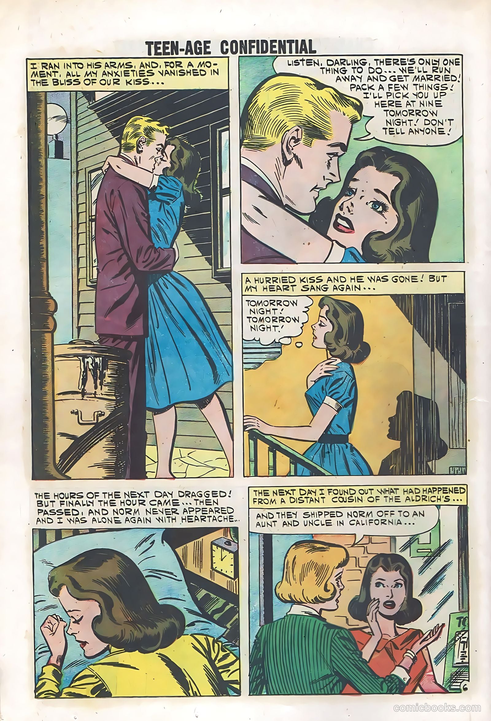 Teen-Age Confidential Confessions #5 — page 14 of 36
