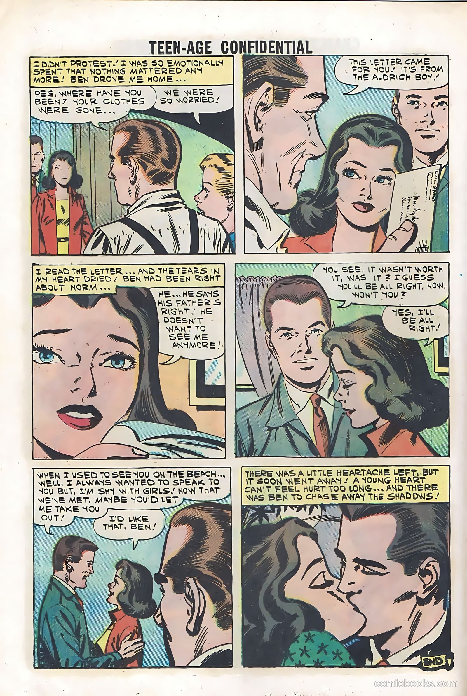 Teen-Age Confidential Confessions #5 — page 16 of 36