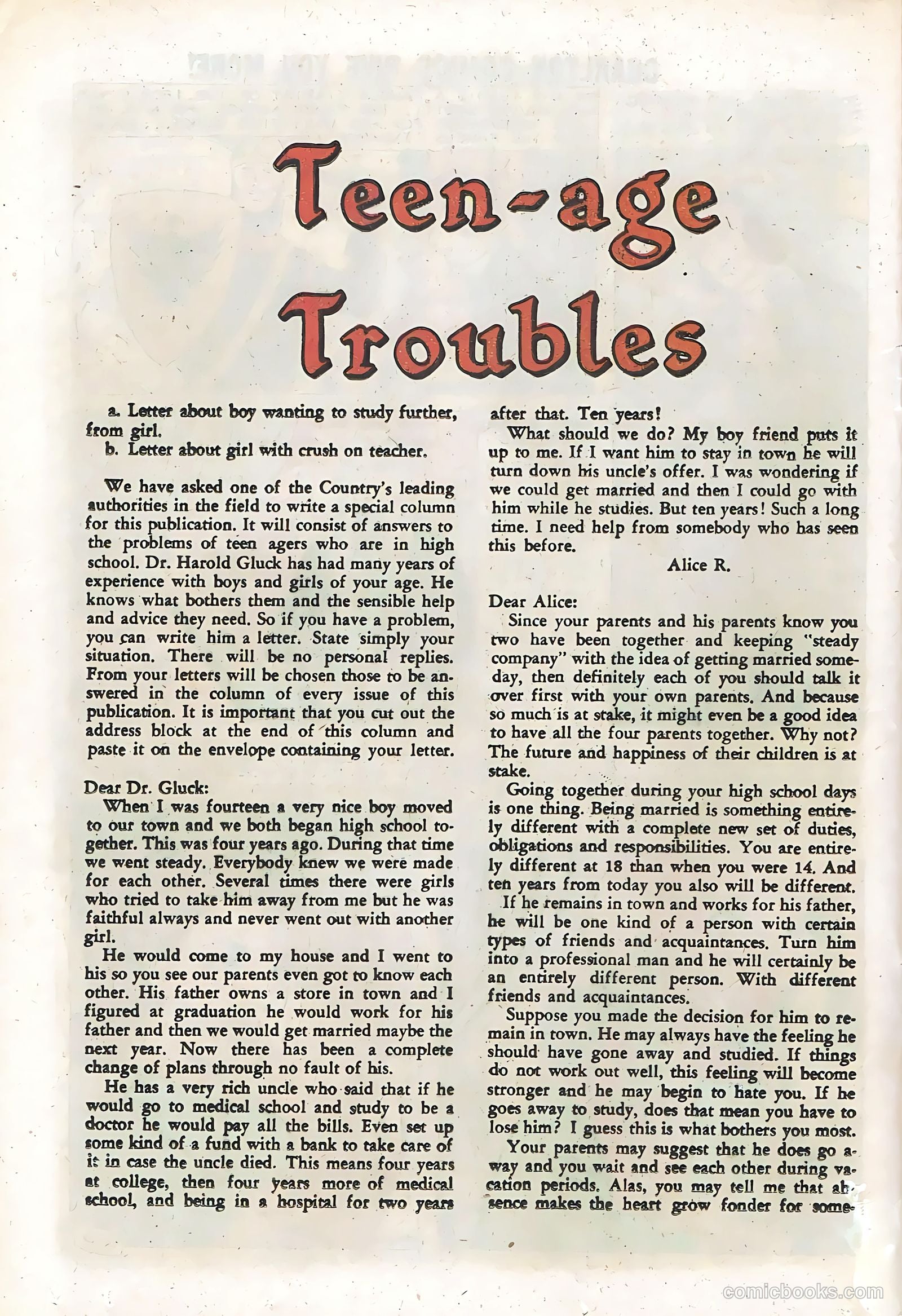 Teen-Age Confidential Confessions #5 — page 20 of 36