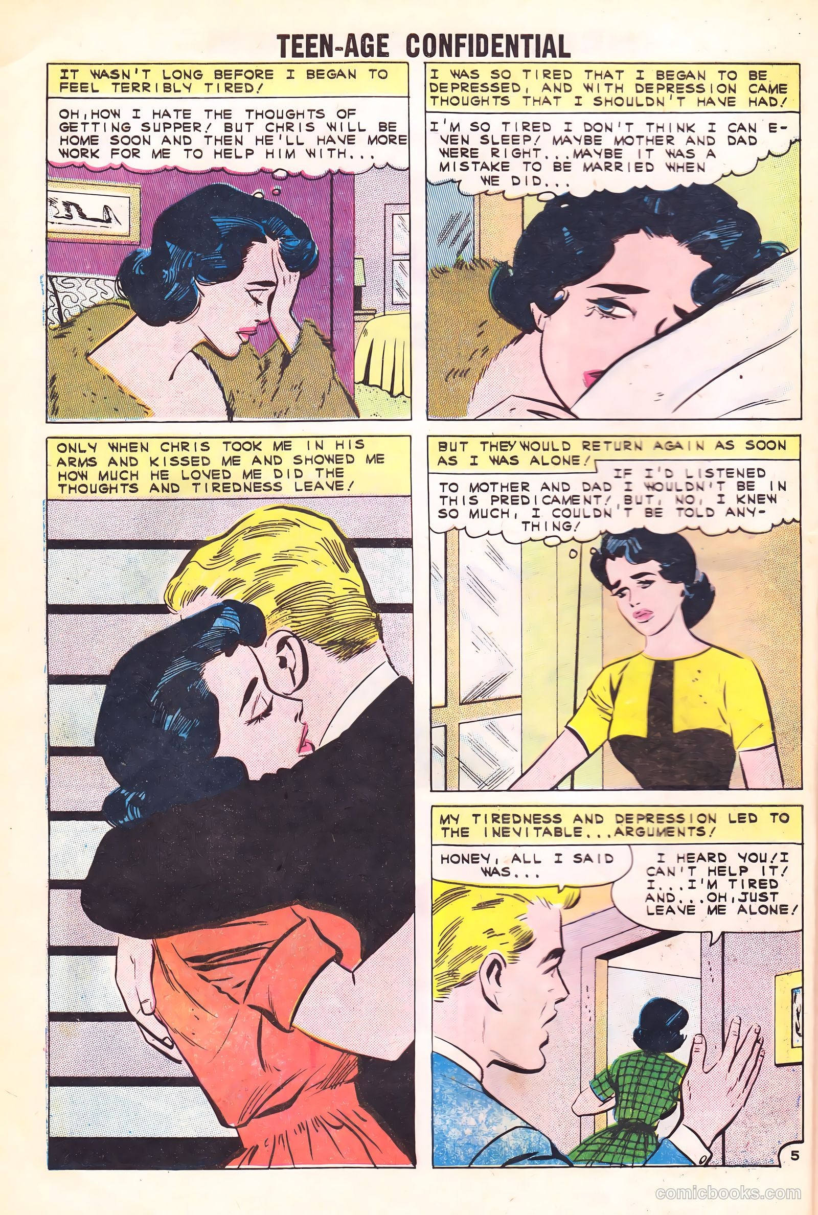 Teen-Age Confidential Confessions #7 — page 8 of 36