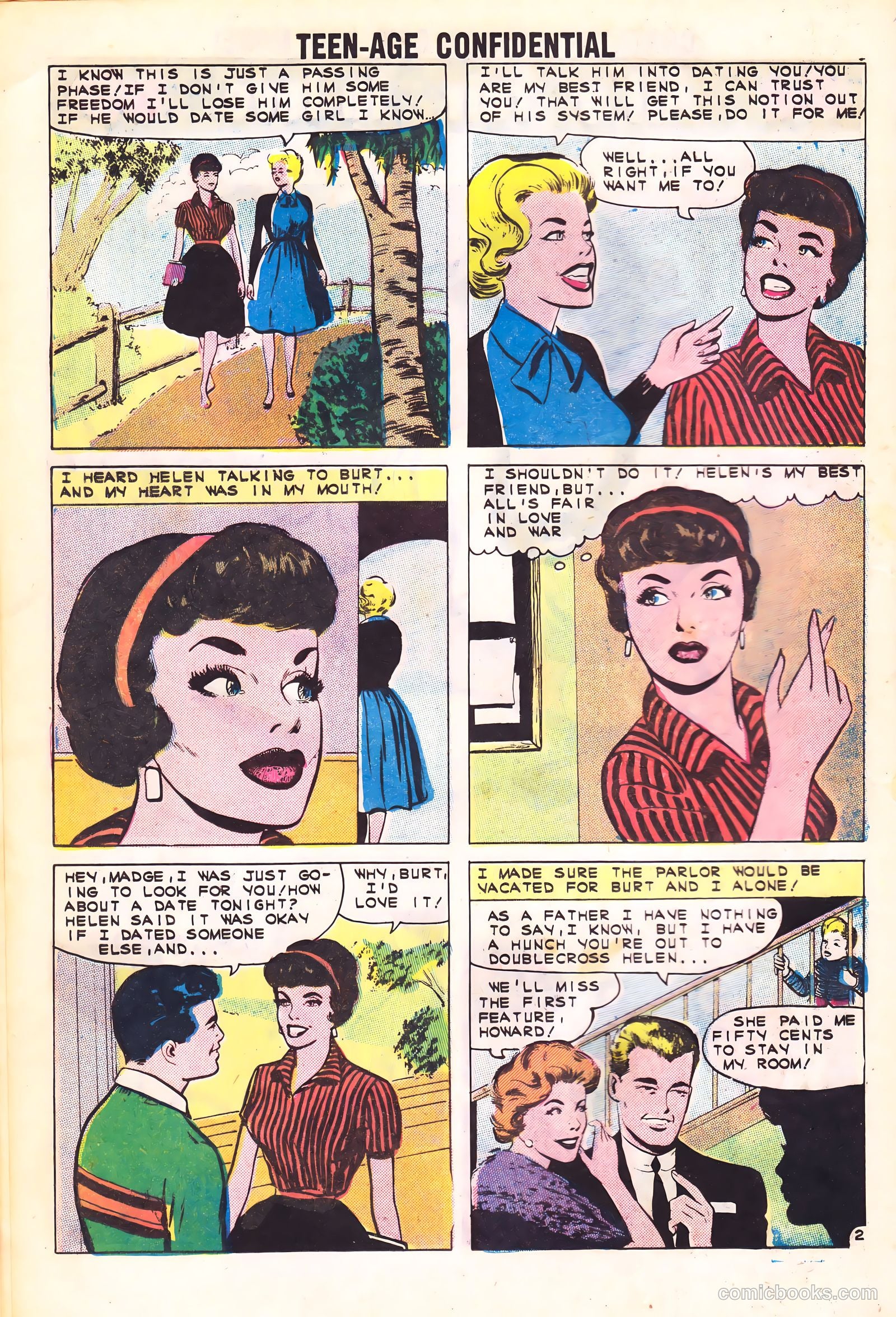 Teen-Age Confidential Confessions #7 — page 12 of 36