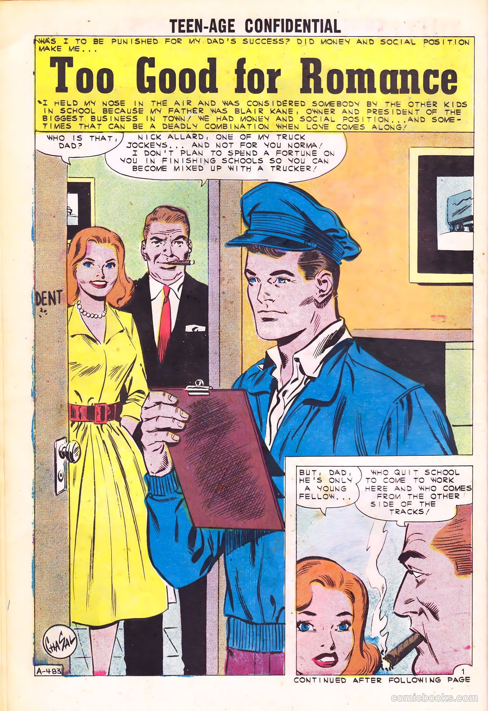 Teen-Age Confidential Confessions #7 — page 14 of 36