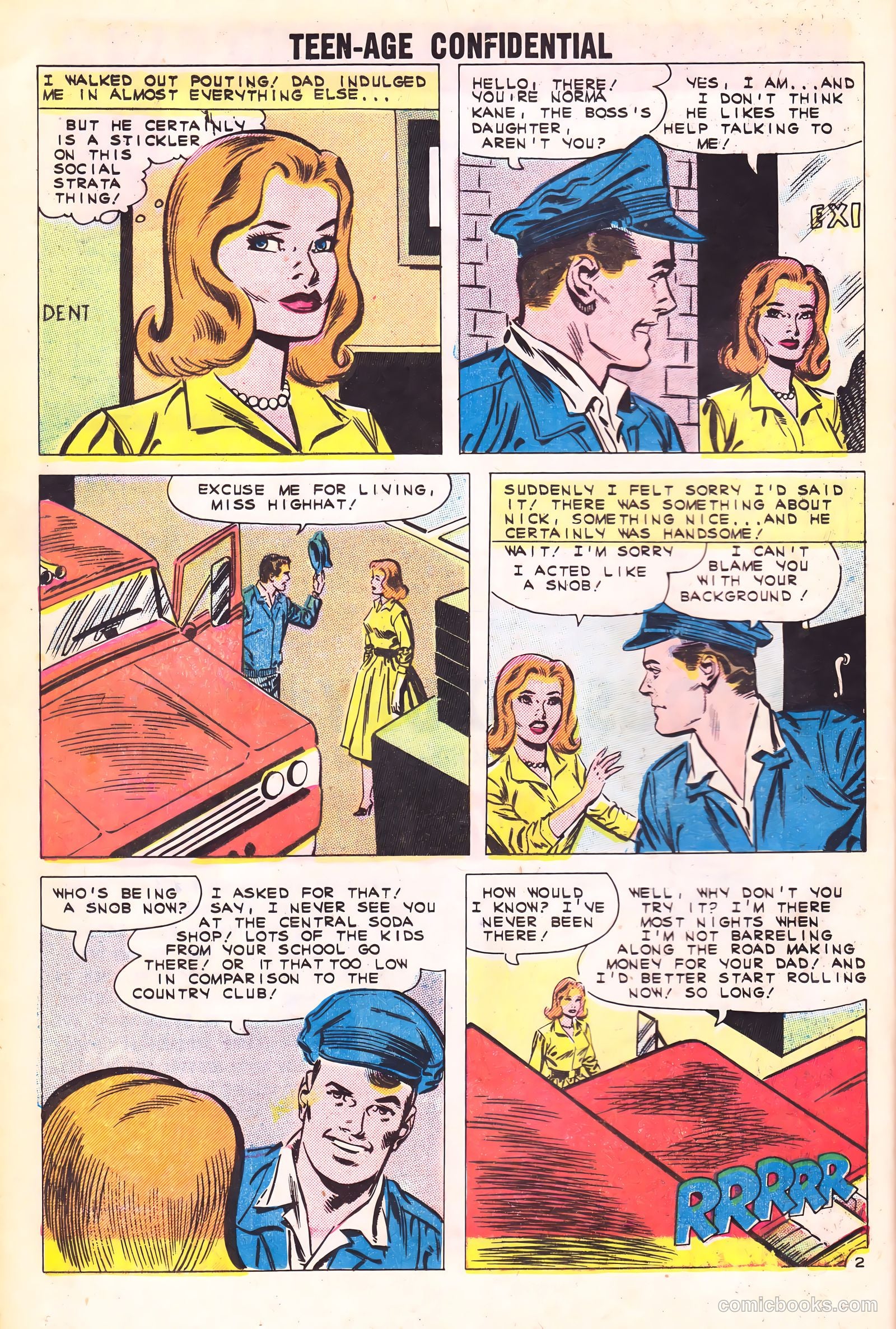 Teen-Age Confidential Confessions #7 — page 16 of 36
