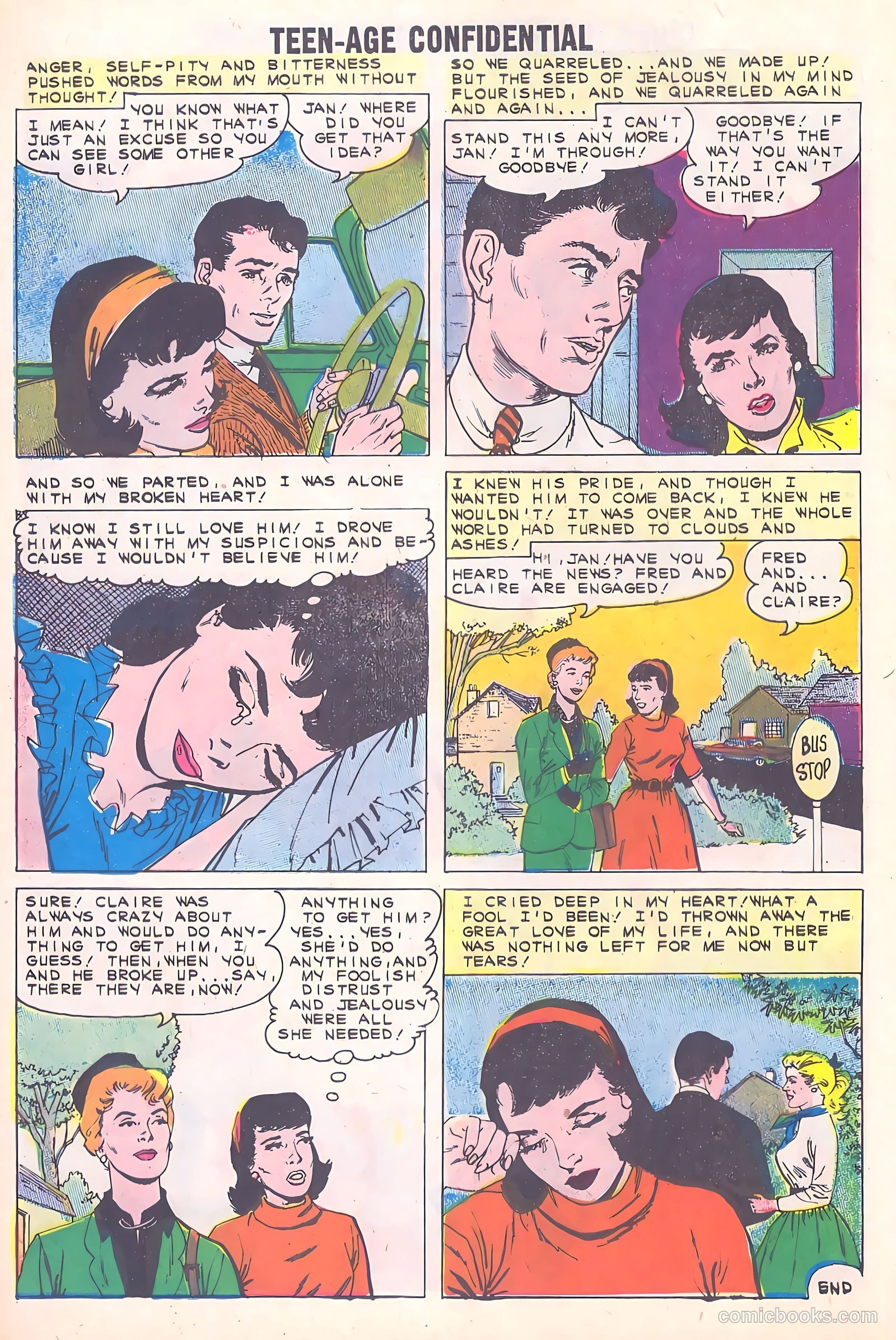 Teen-Age Confidential Confessions #9 — page 10 of 36