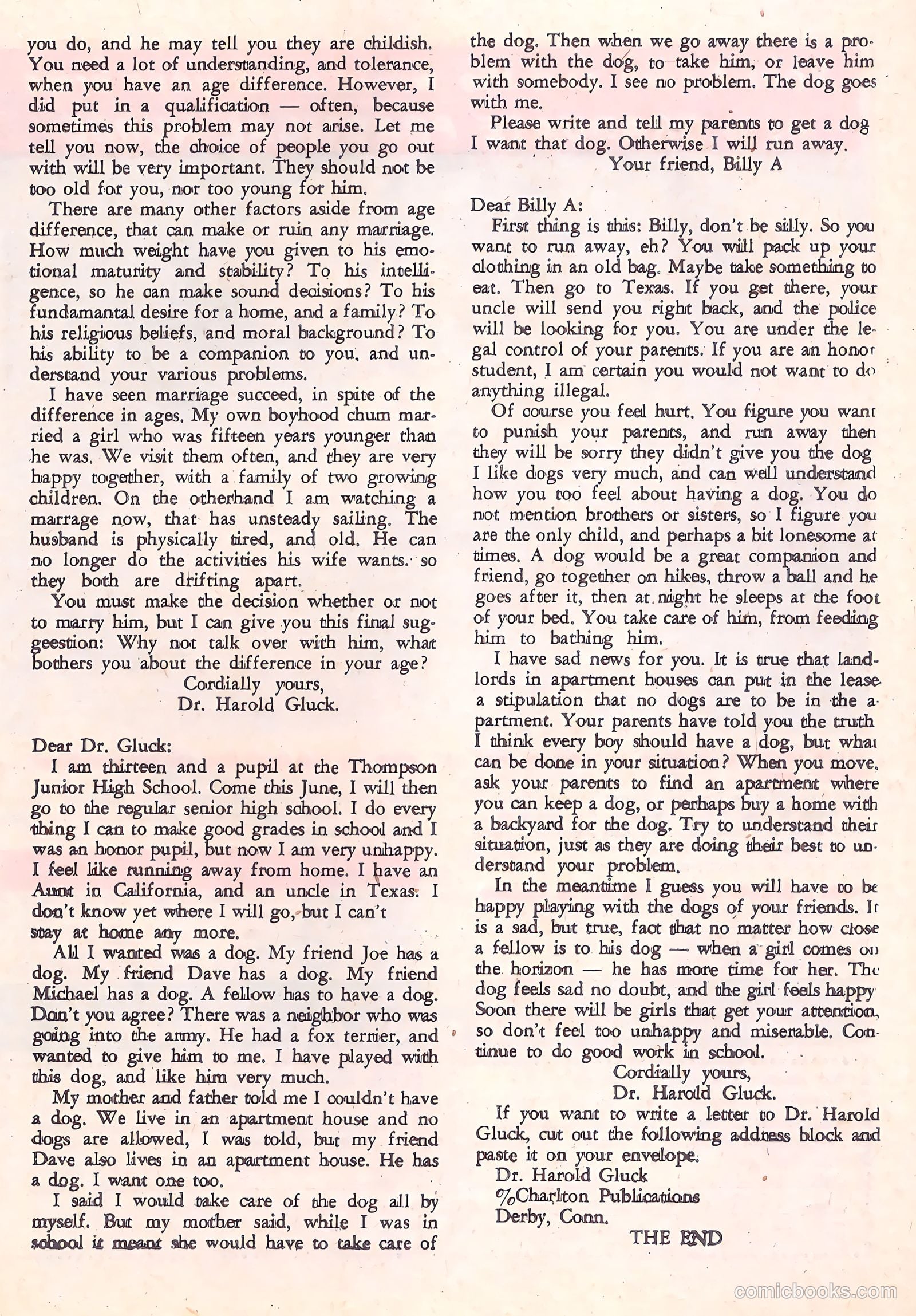 Teen-Age Confidential Confessions #9 — page 21 of 36