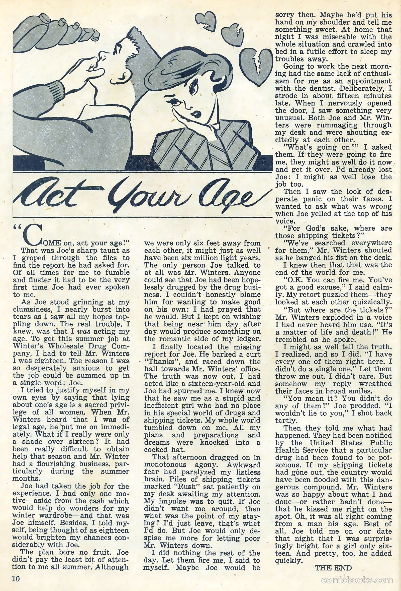 Teen-Age Diary Secrets #4 — page 10 of 53
