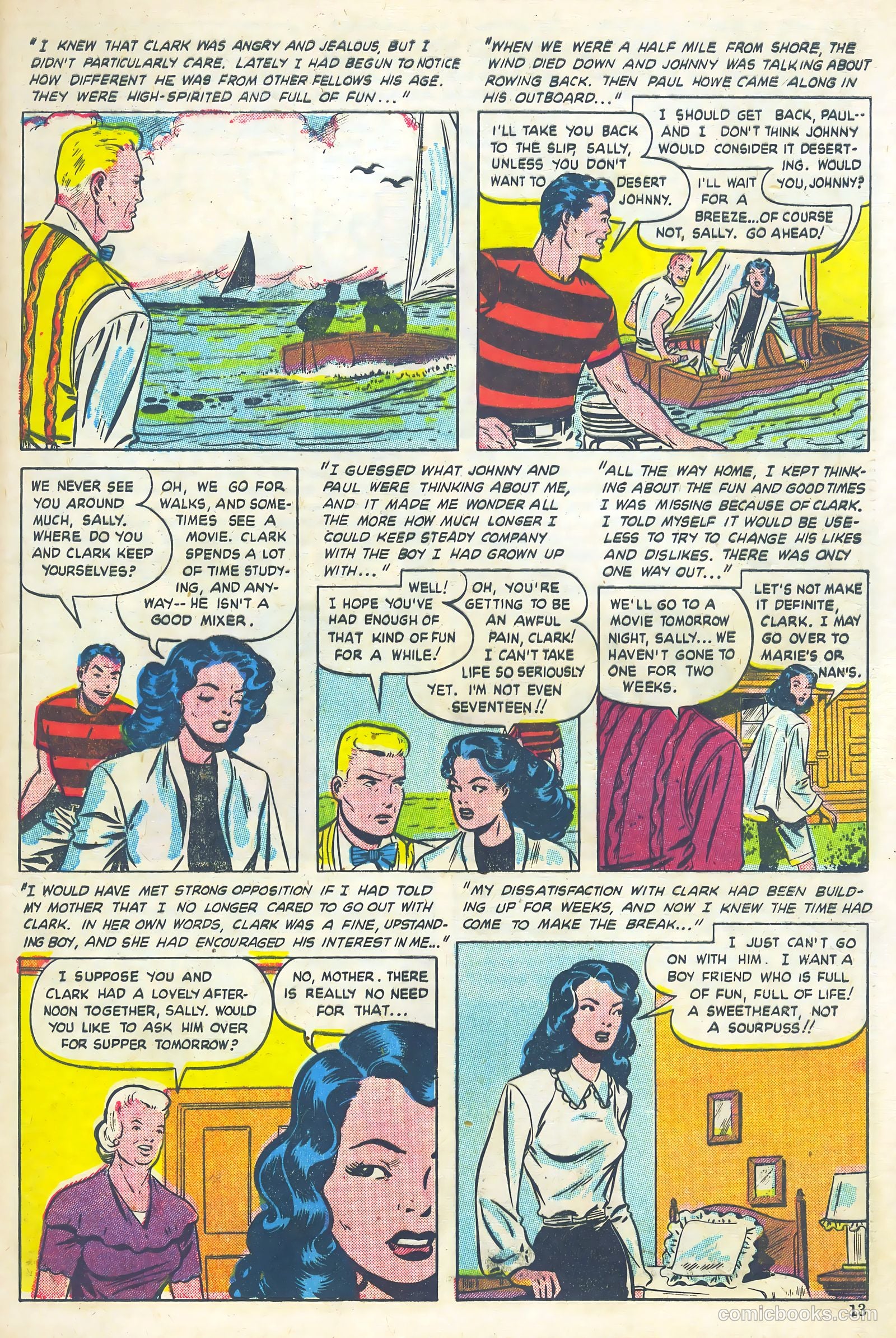 Teen-Age Diary Secrets #4 — page 13 of 53