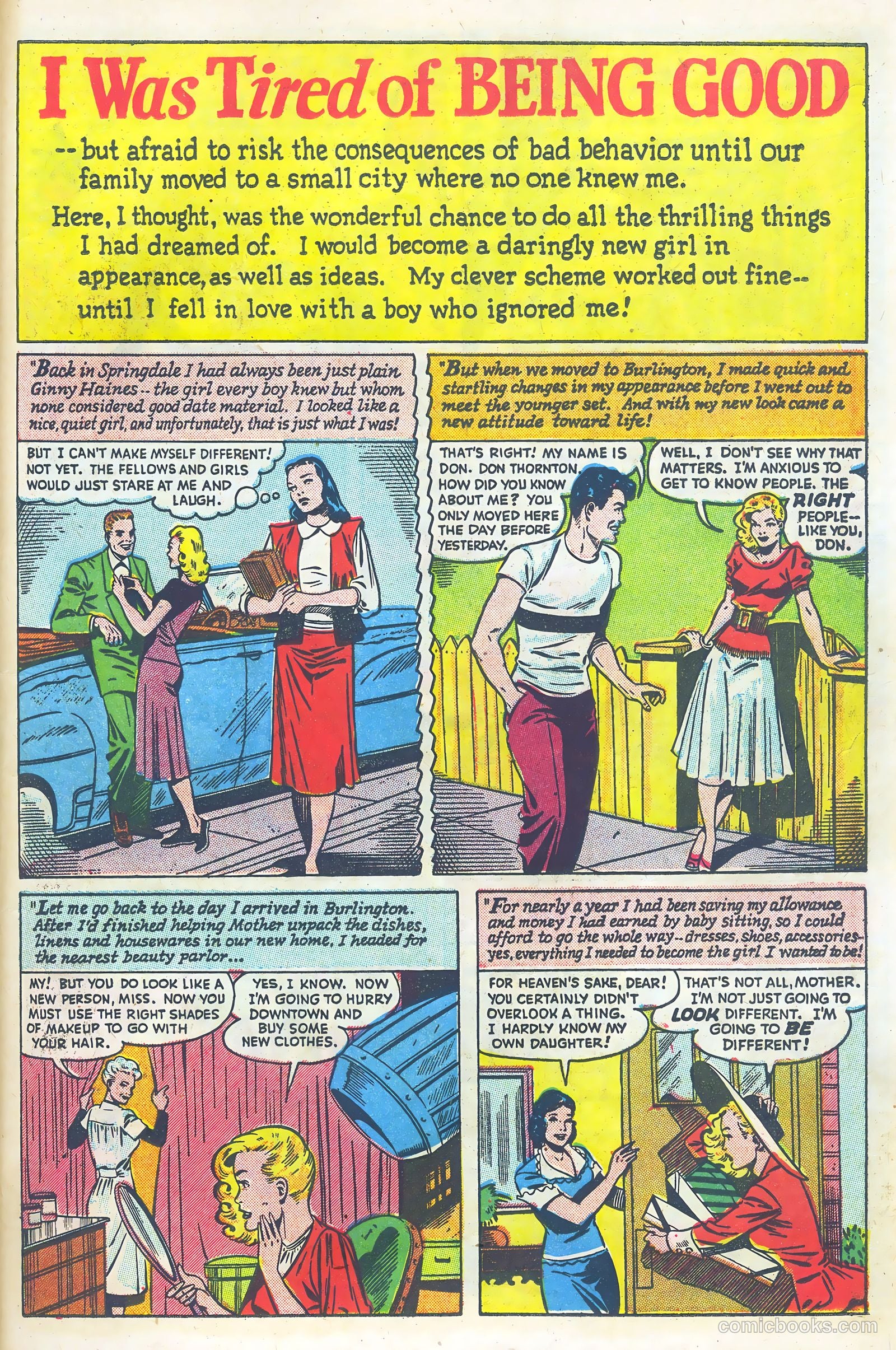 Teen-Age Diary Secrets #4 — page 19 of 53