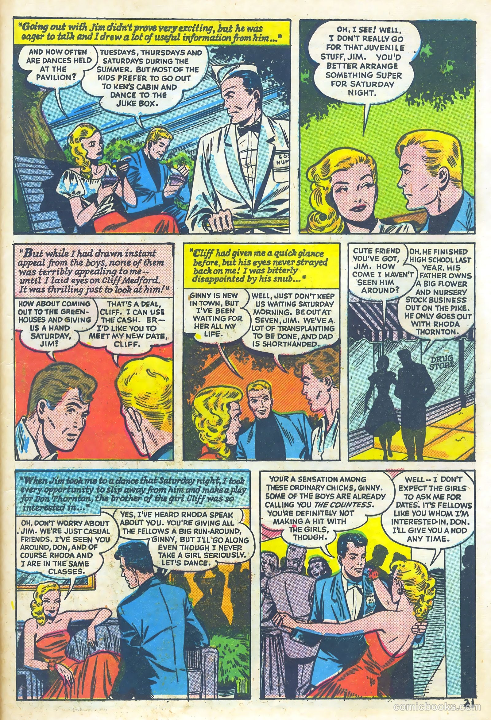 Teen-Age Diary Secrets #4 — page 21 of 53