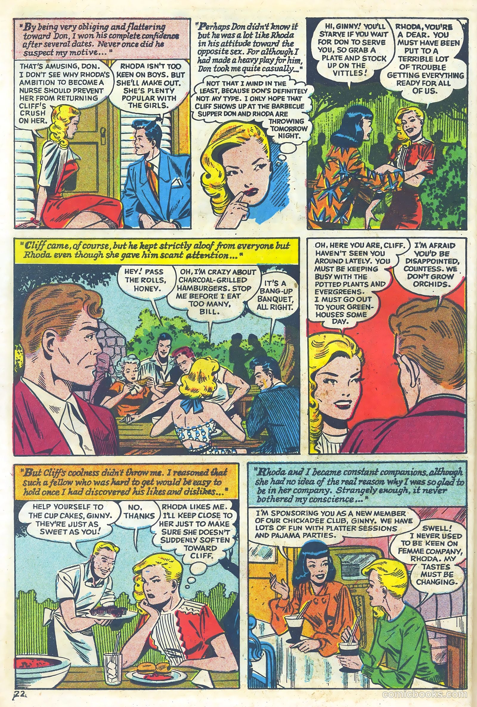 Teen-Age Diary Secrets #4 — page 22 of 53
