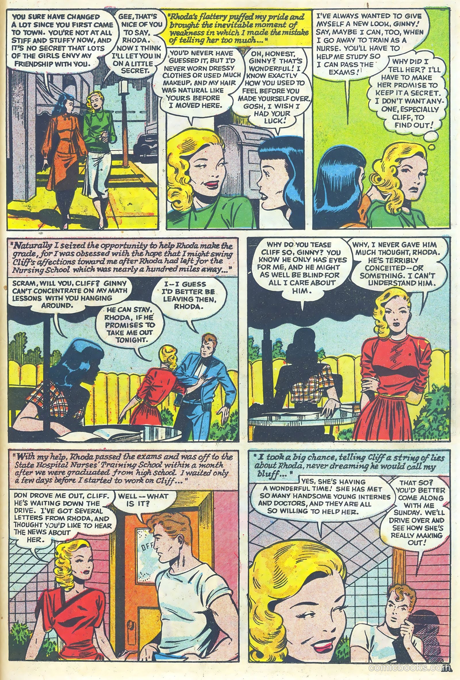 Teen-Age Diary Secrets #4 — page 23 of 53