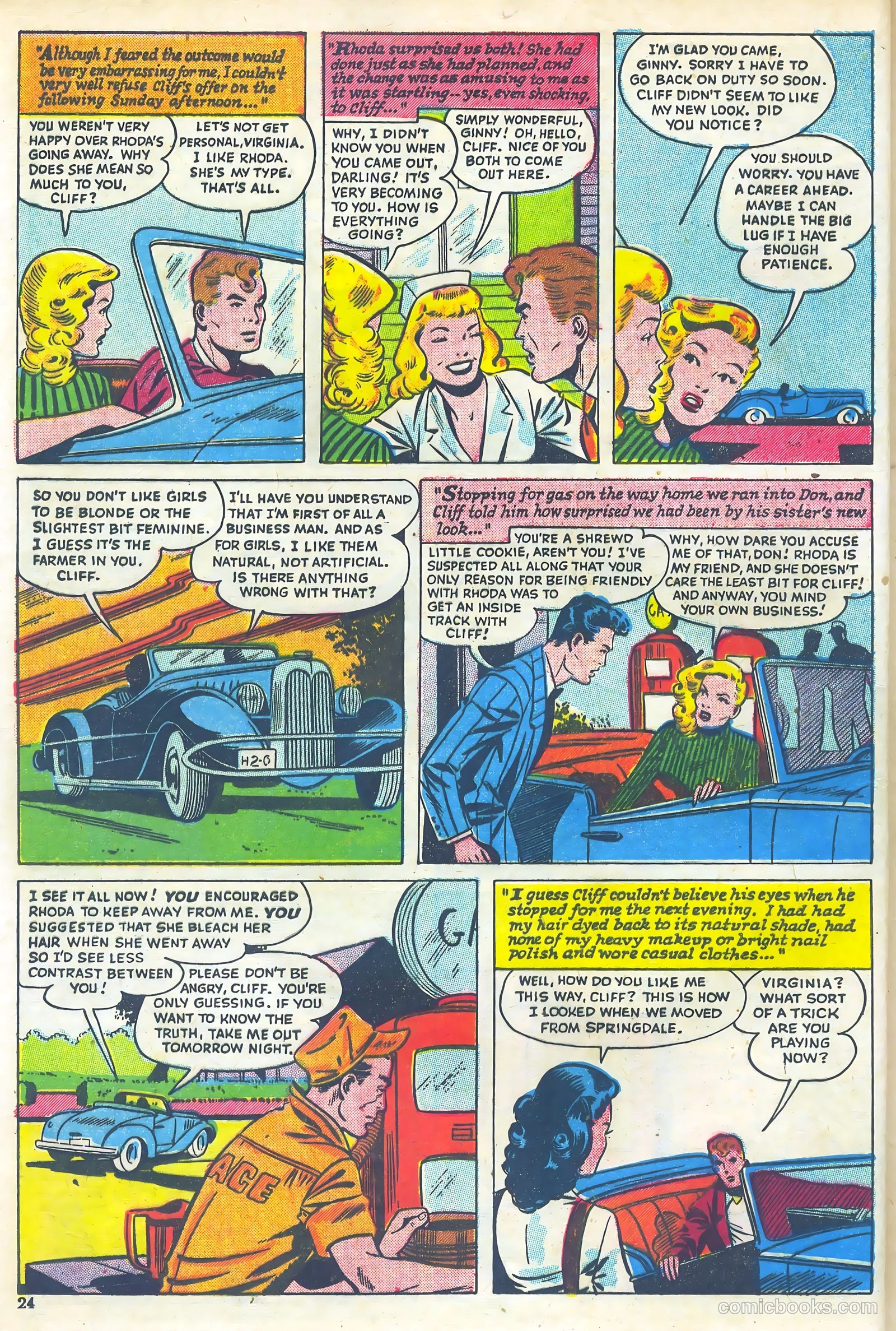 Teen-Age Diary Secrets #4 — page 24 of 53