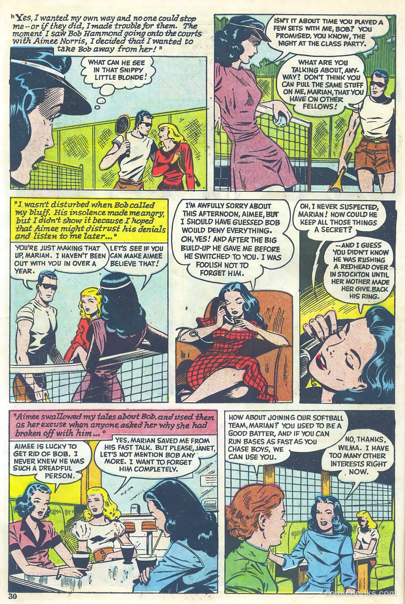 Teen-Age Diary Secrets #4 — page 30 of 53
