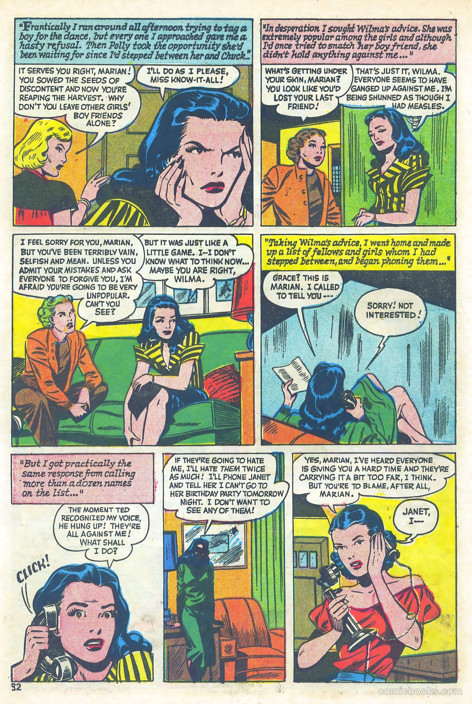 Teen-Age Diary Secrets #4 — page 32 of 53