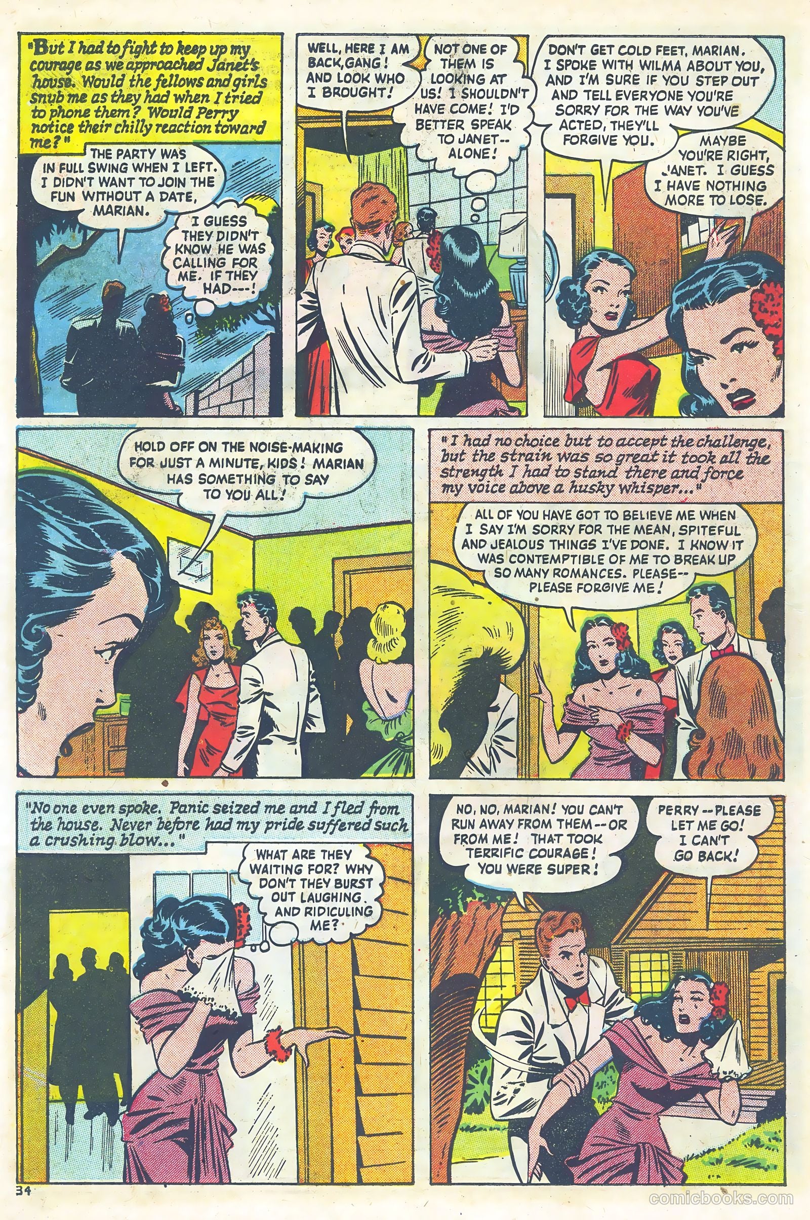 Teen-Age Diary Secrets #4 — page 34 of 53