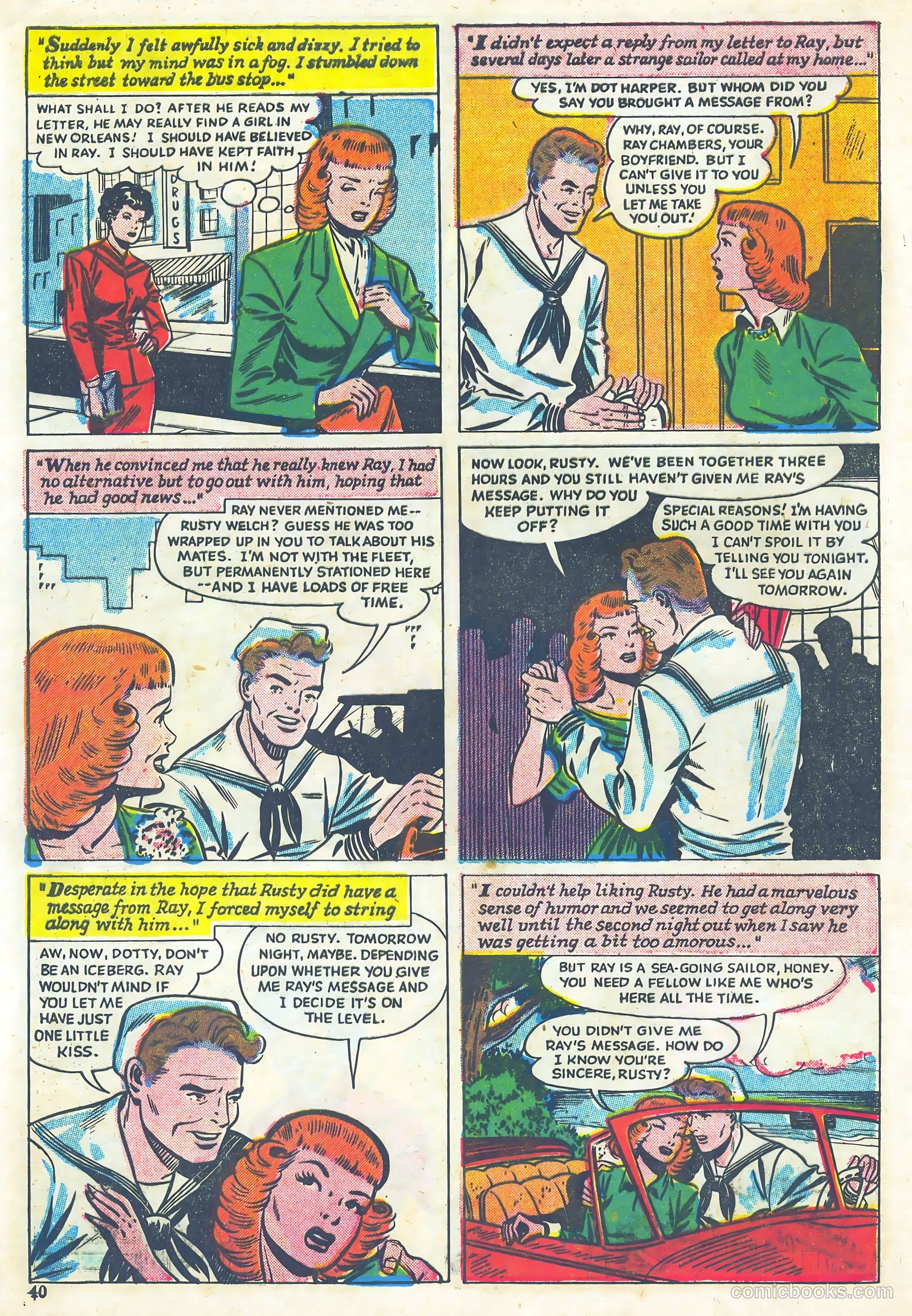 Teen-Age Diary Secrets #4 — page 40 of 53