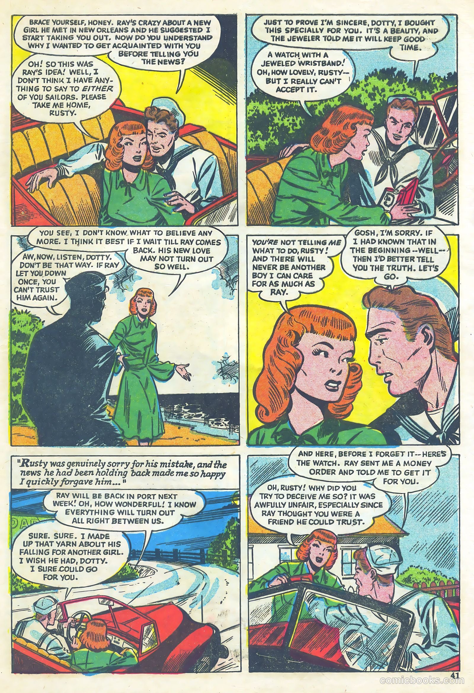 Teen-Age Diary Secrets #4 — page 41 of 53
