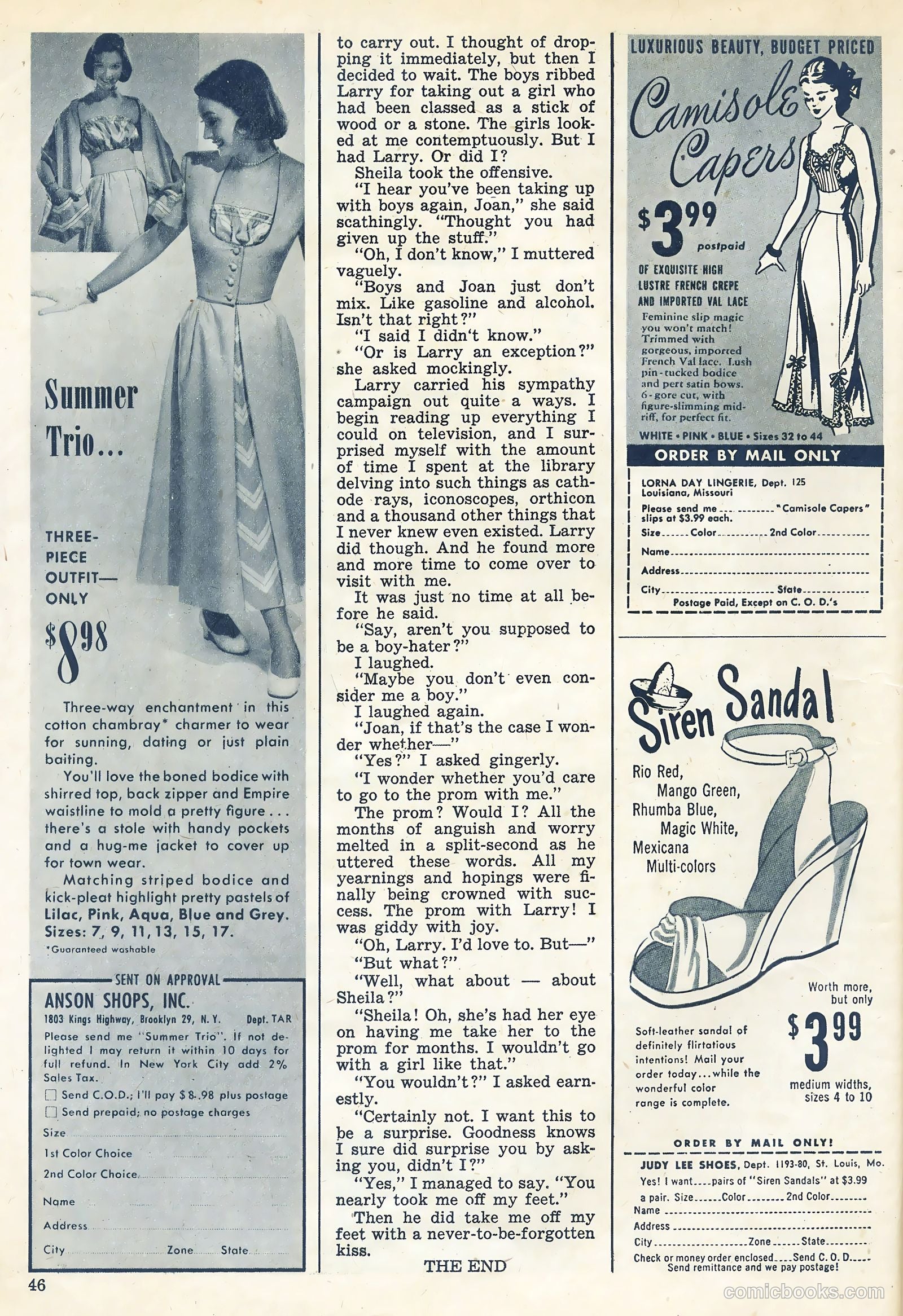 Teen-Age Diary Secrets #4 — page 46 of 53