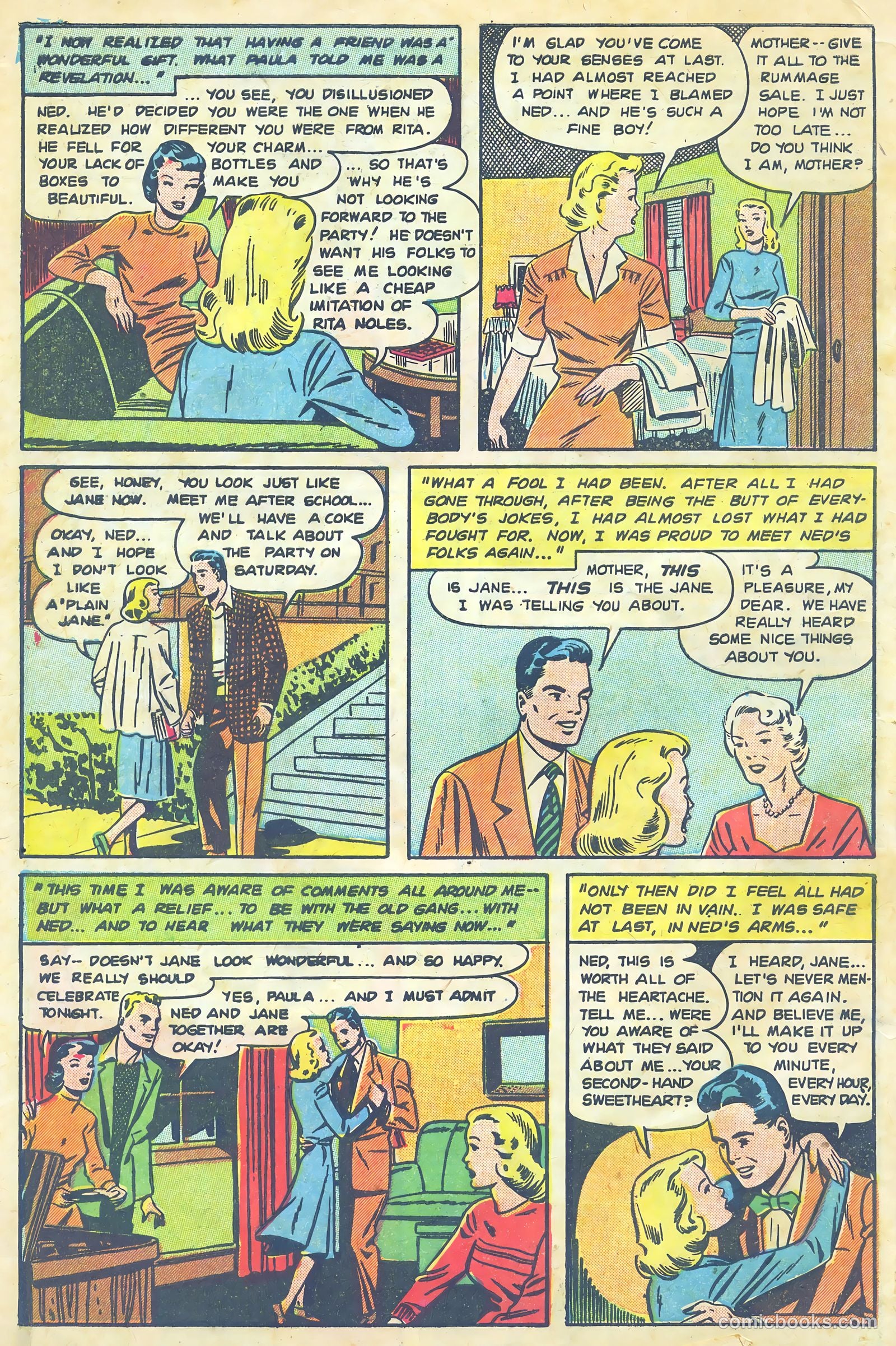Teen-Age Diary Secrets #8 — page 35 of 38