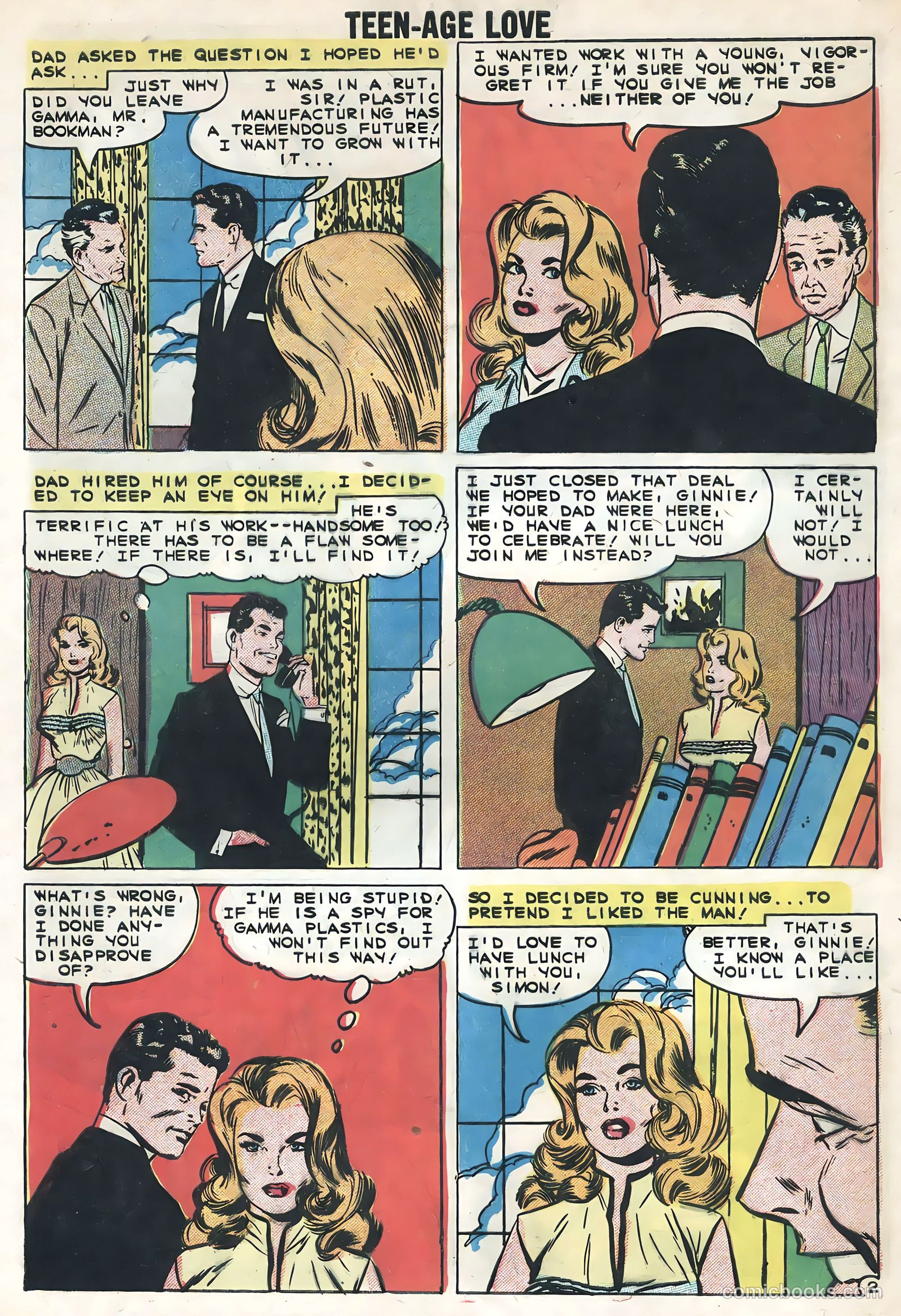 Teen-Age Love #10 — page 28 of 36
