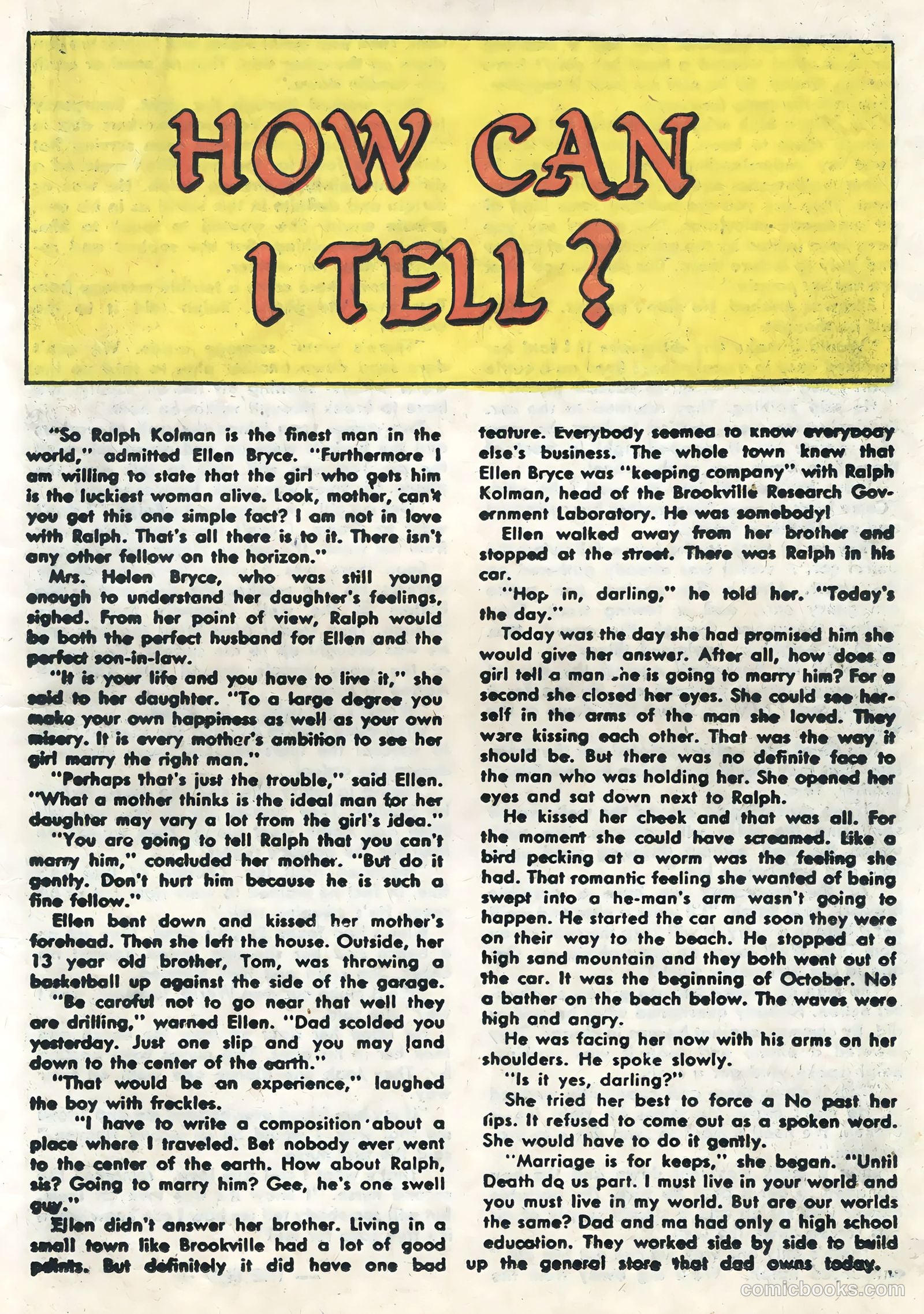 Teen-Age Love #11 — page 19 of 36