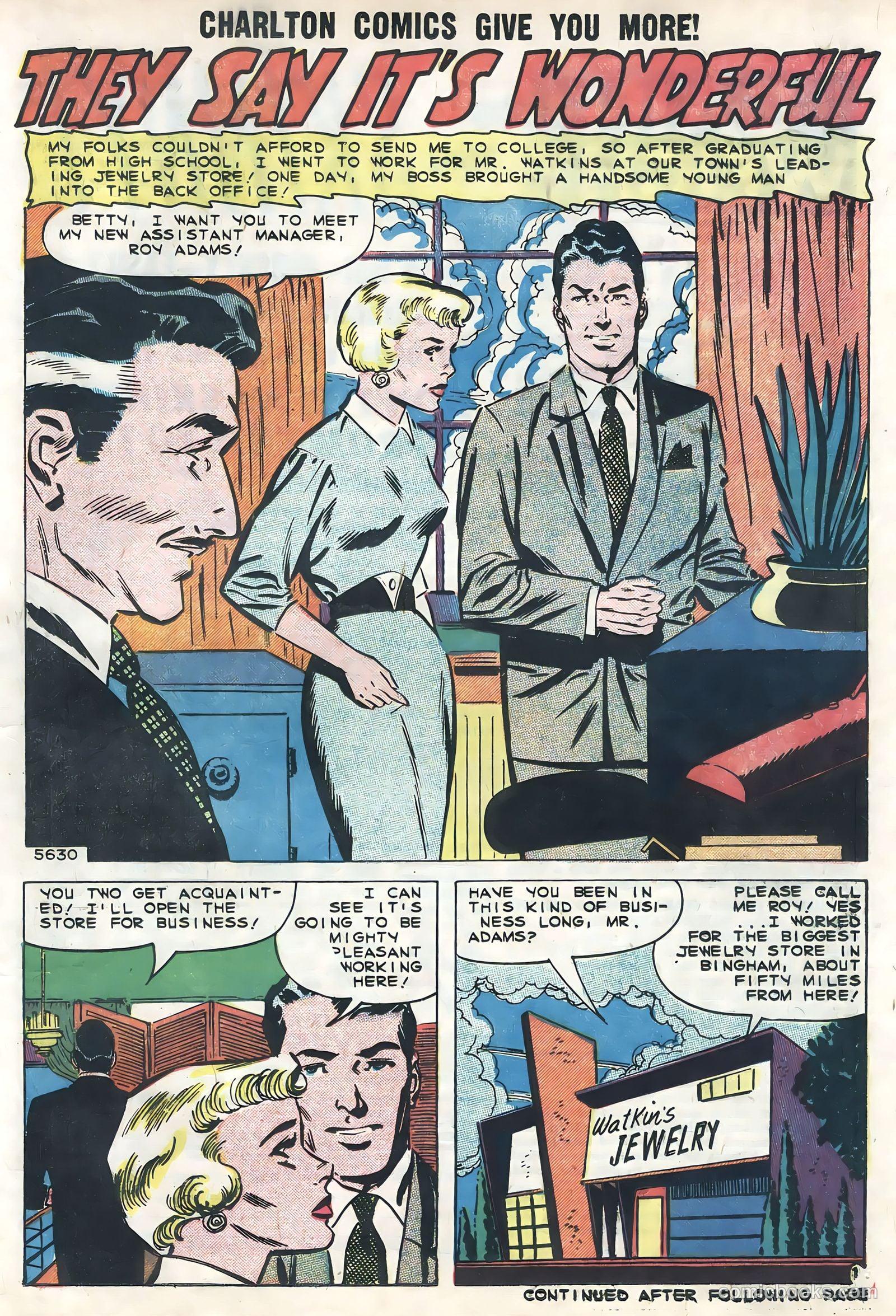 Teen-Age Love #11 — page 21 of 36