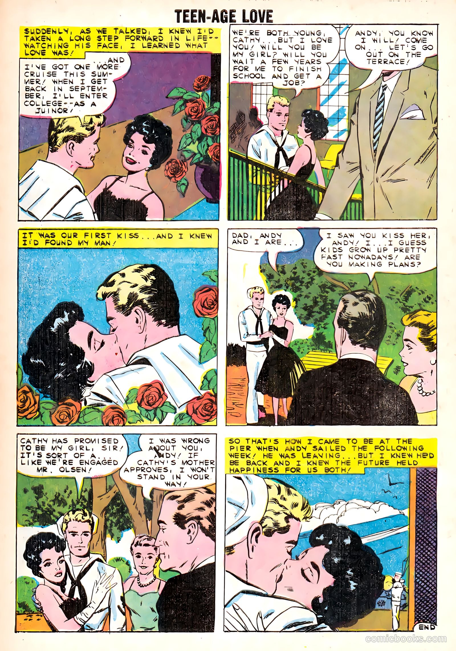 Teen-Age Love #12 — page 8 of 36