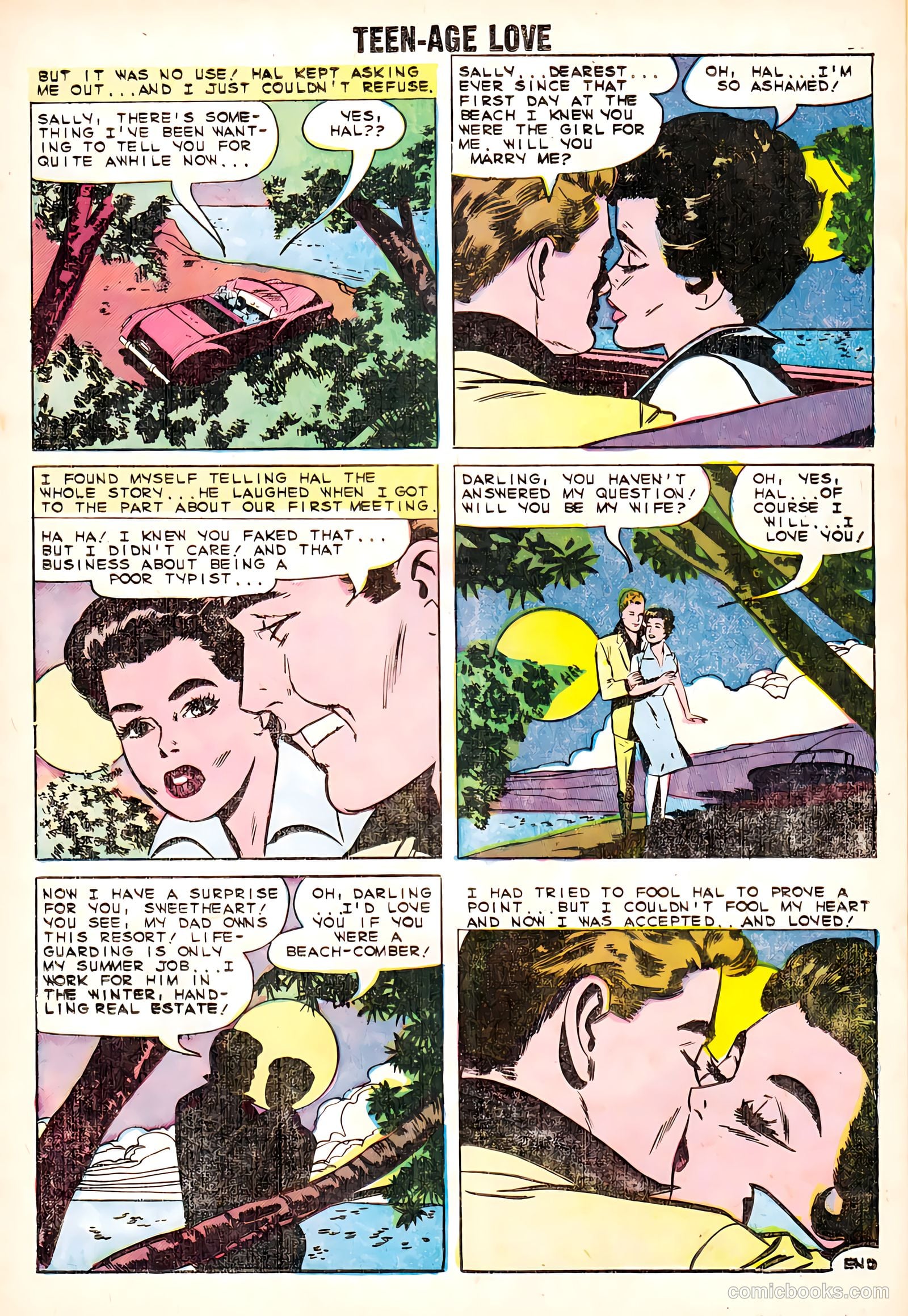 Teen-Age Love #12 — page 24 of 36