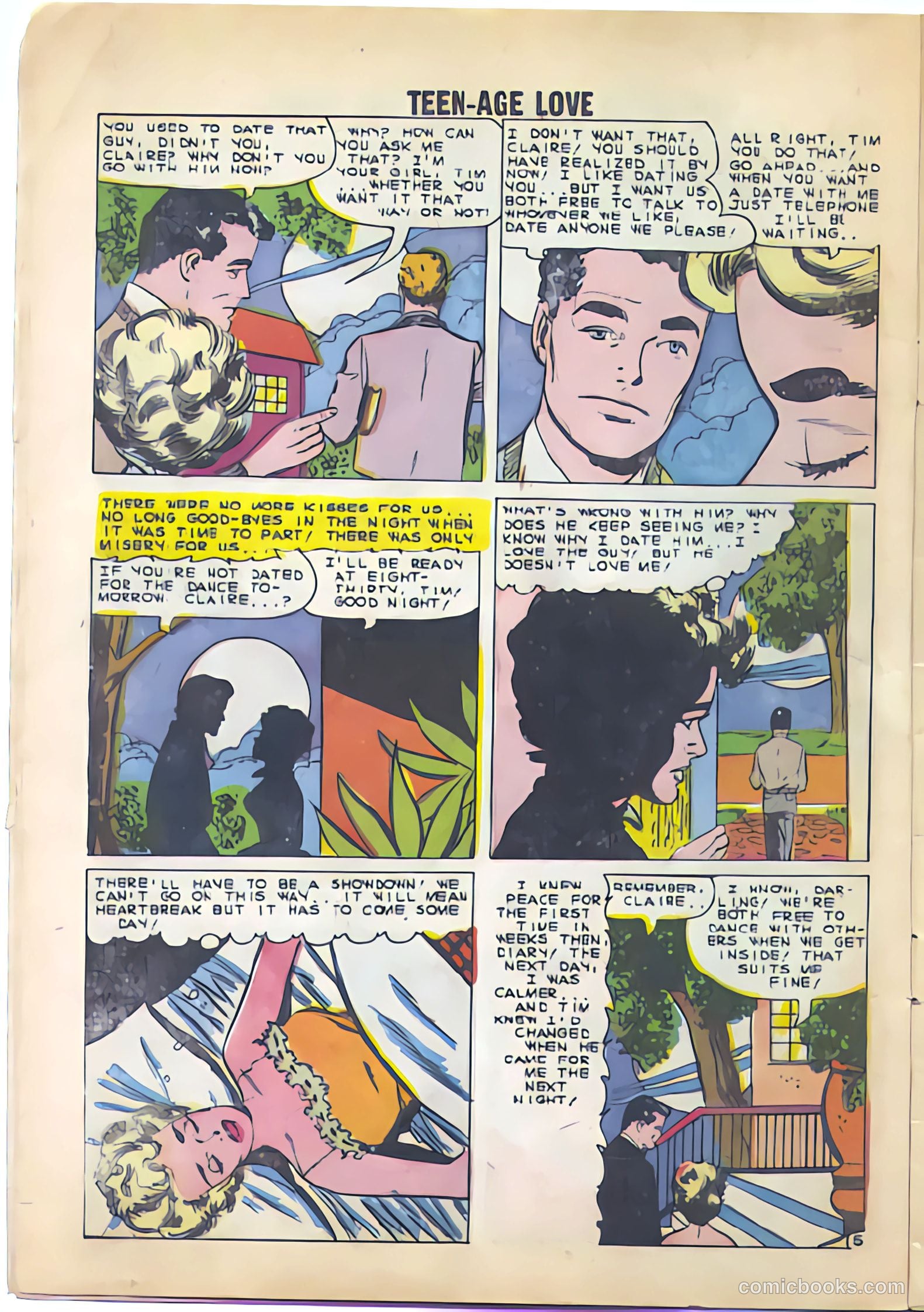 Teen-Age Love #14 — page 8 of 36