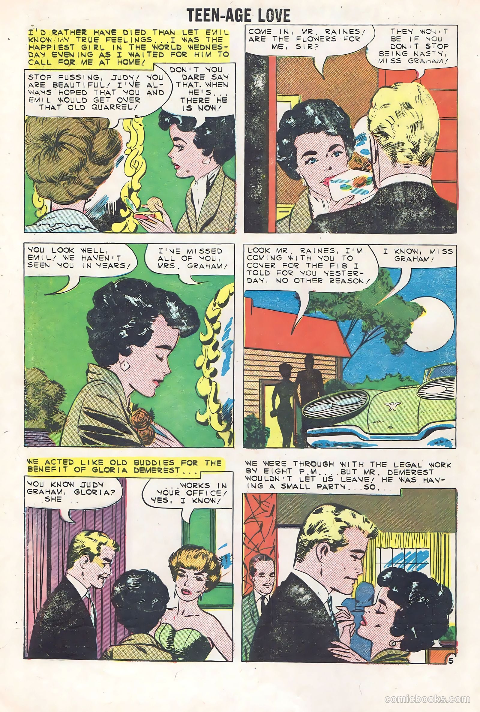 Teen-Age Love #15 — page 8 of 36