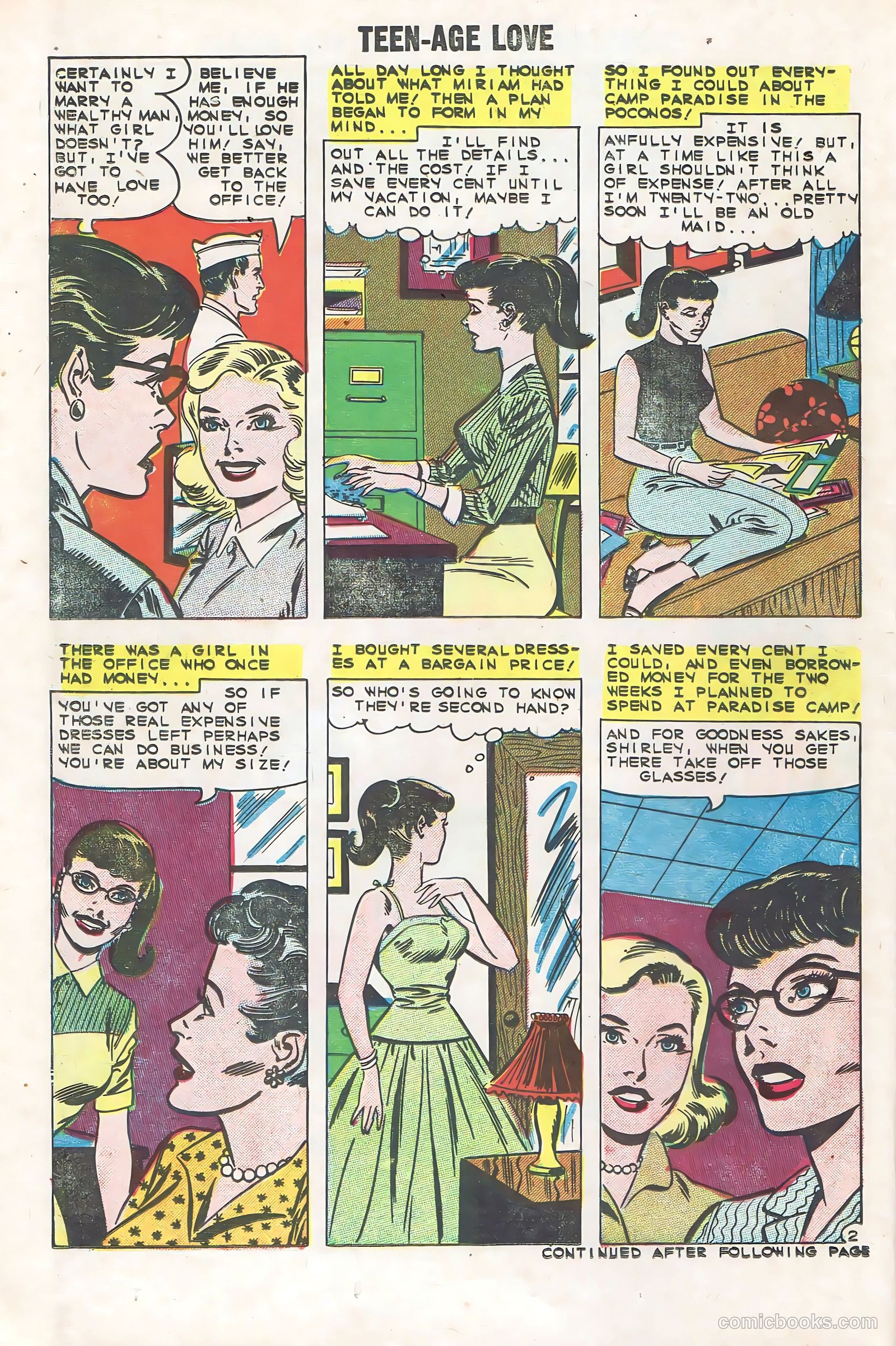 Teen-Age Love #15 — page 14 of 36