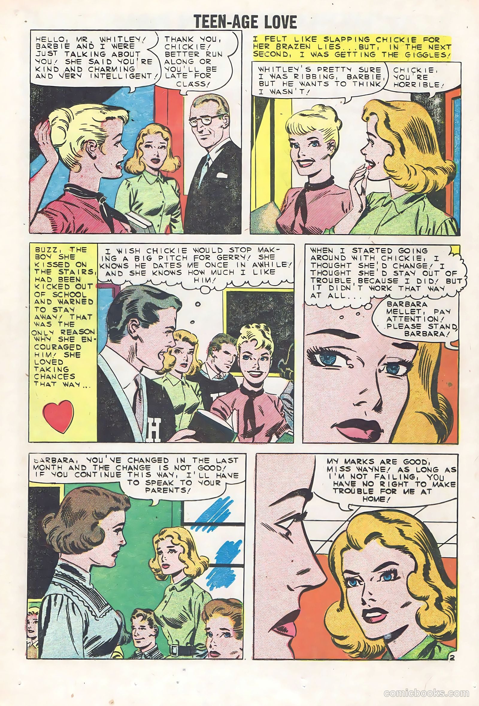 Teen-Age Love #15 — page 24 of 36