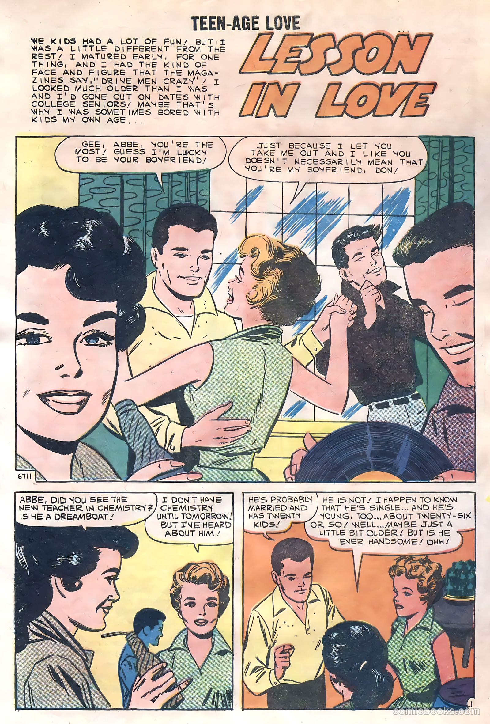 Teen-Age Love #16 — page 28 of 36