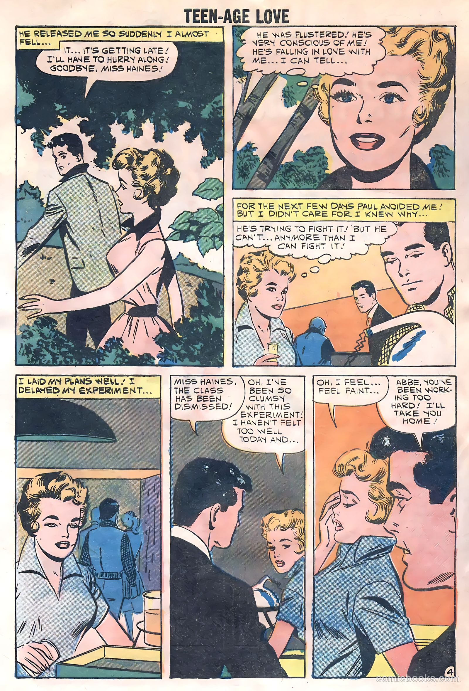Teen-Age Love #16 — page 32 of 36