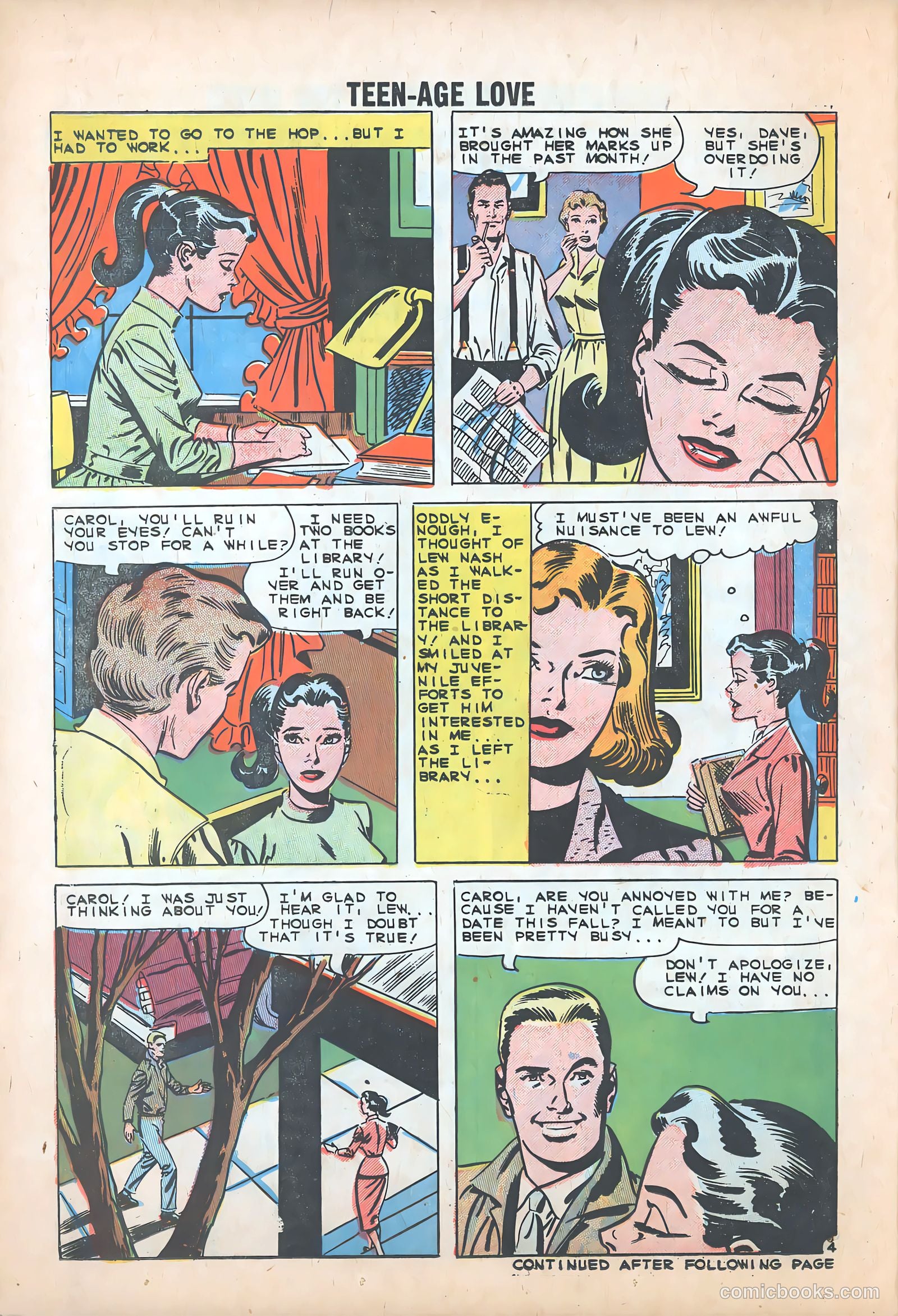 Teen-Age Love #17 — page 14 of 36