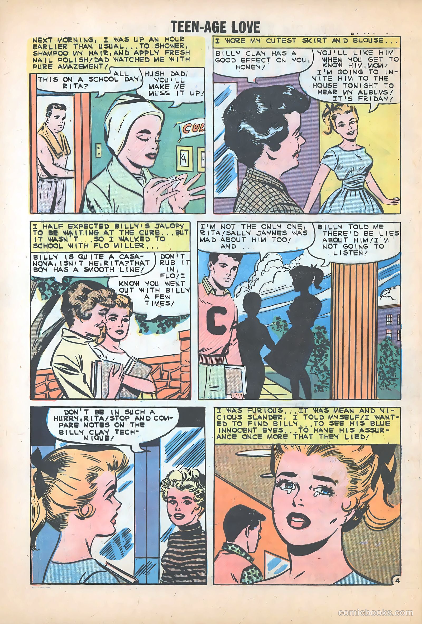 Teen-Age Love #17 — page 32 of 36