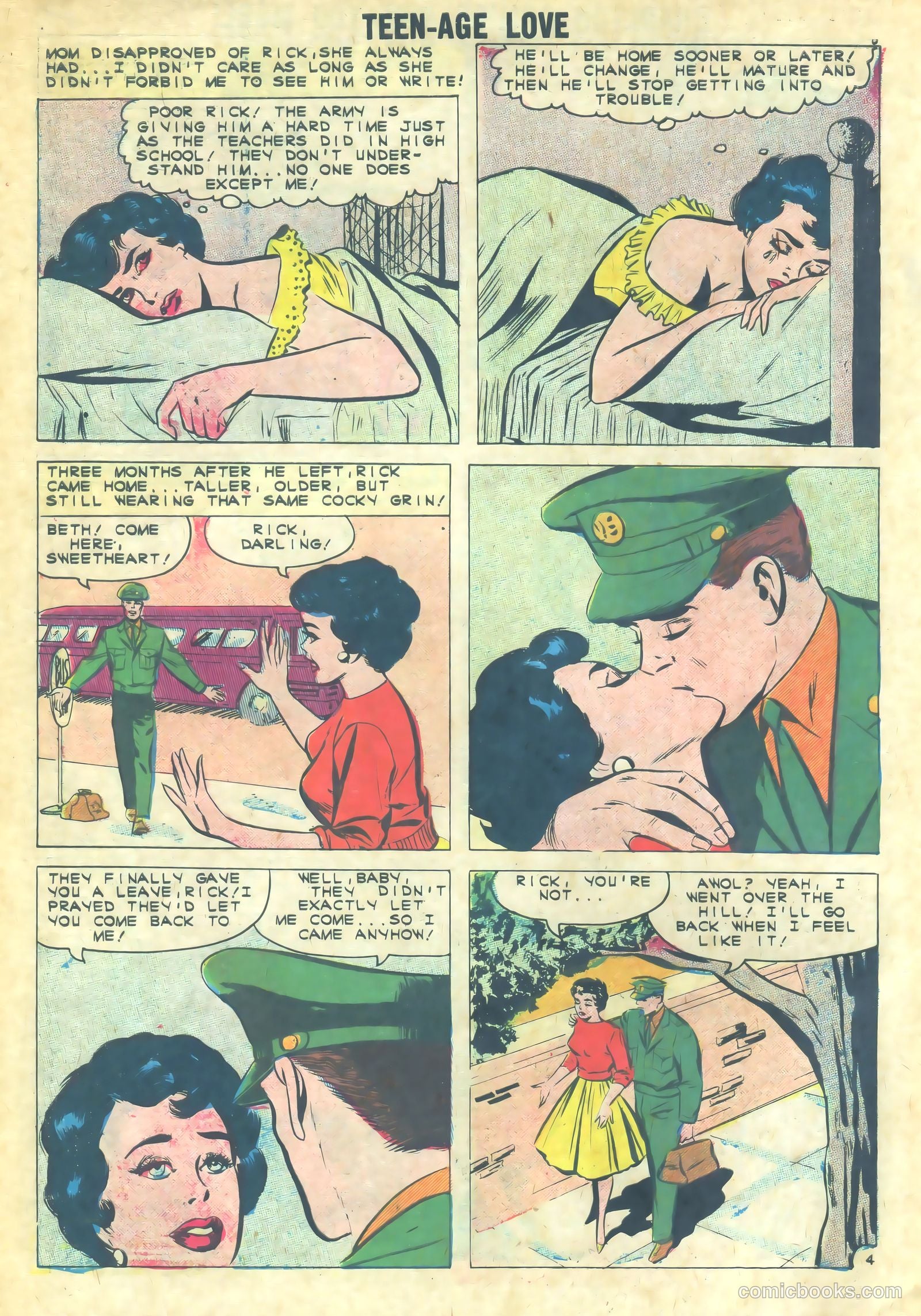 Teen-Age Love #20 — page 10 of 36