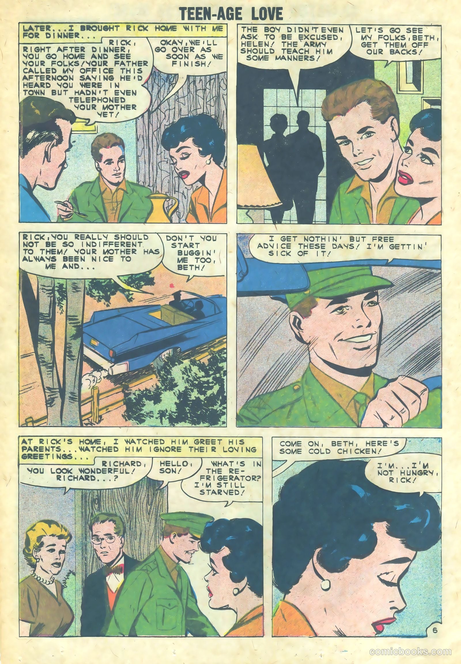 Teen-Age Love #20 — page 12 of 36