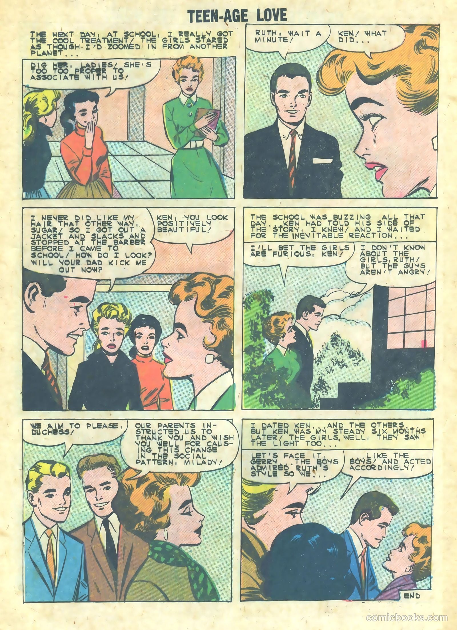 Teen-Age Love #20 — page 20 of 36