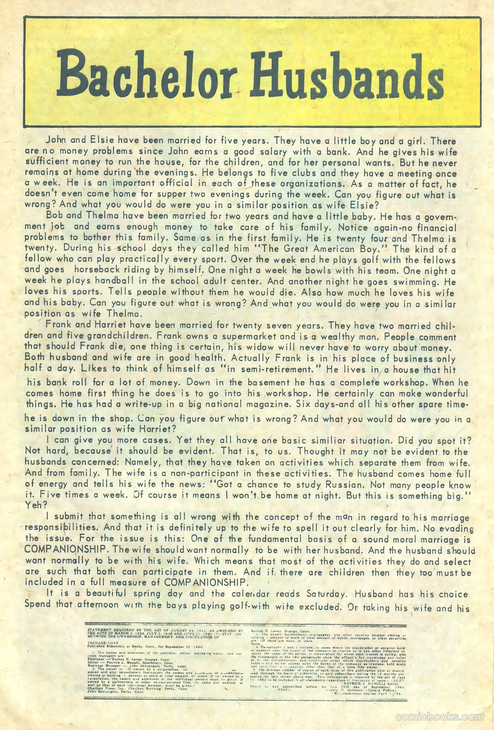 Teen-Age Love #20 — page 28 of 36