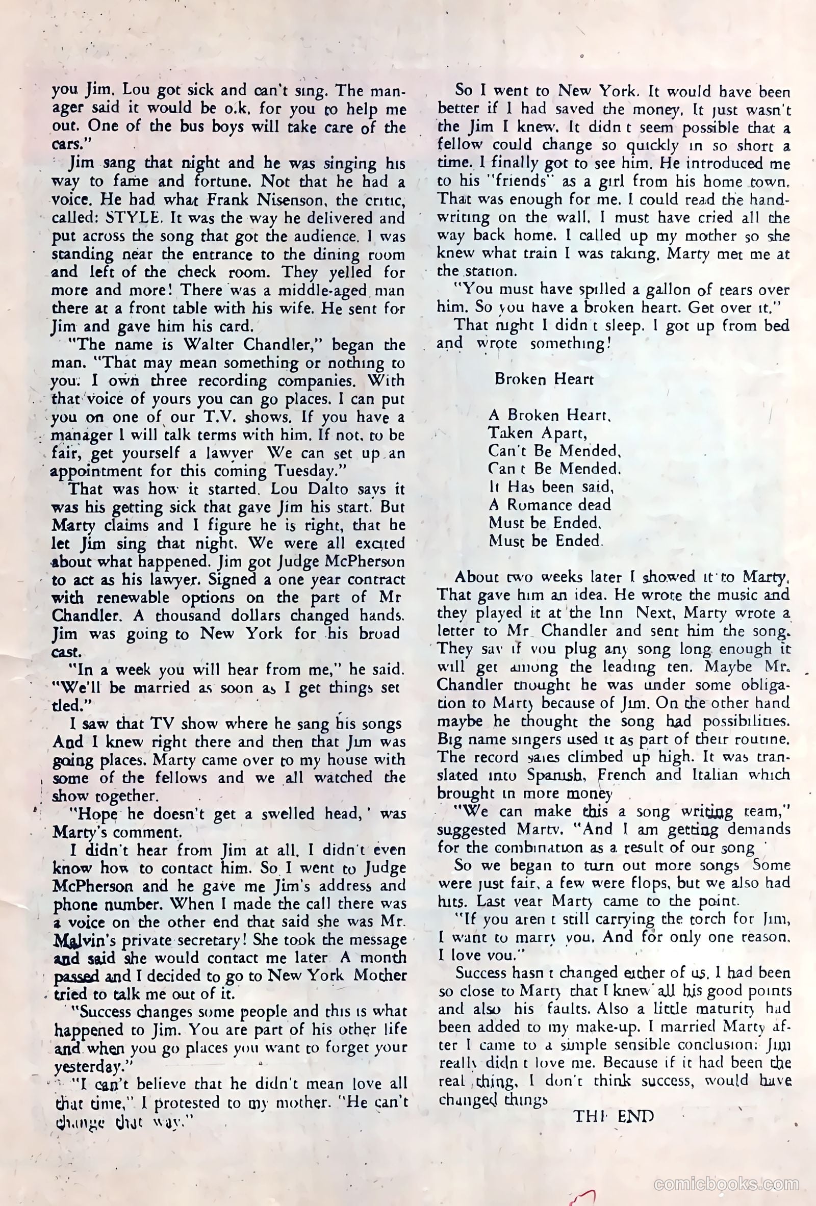 Teen-Age Love #23 — page 22 of 37