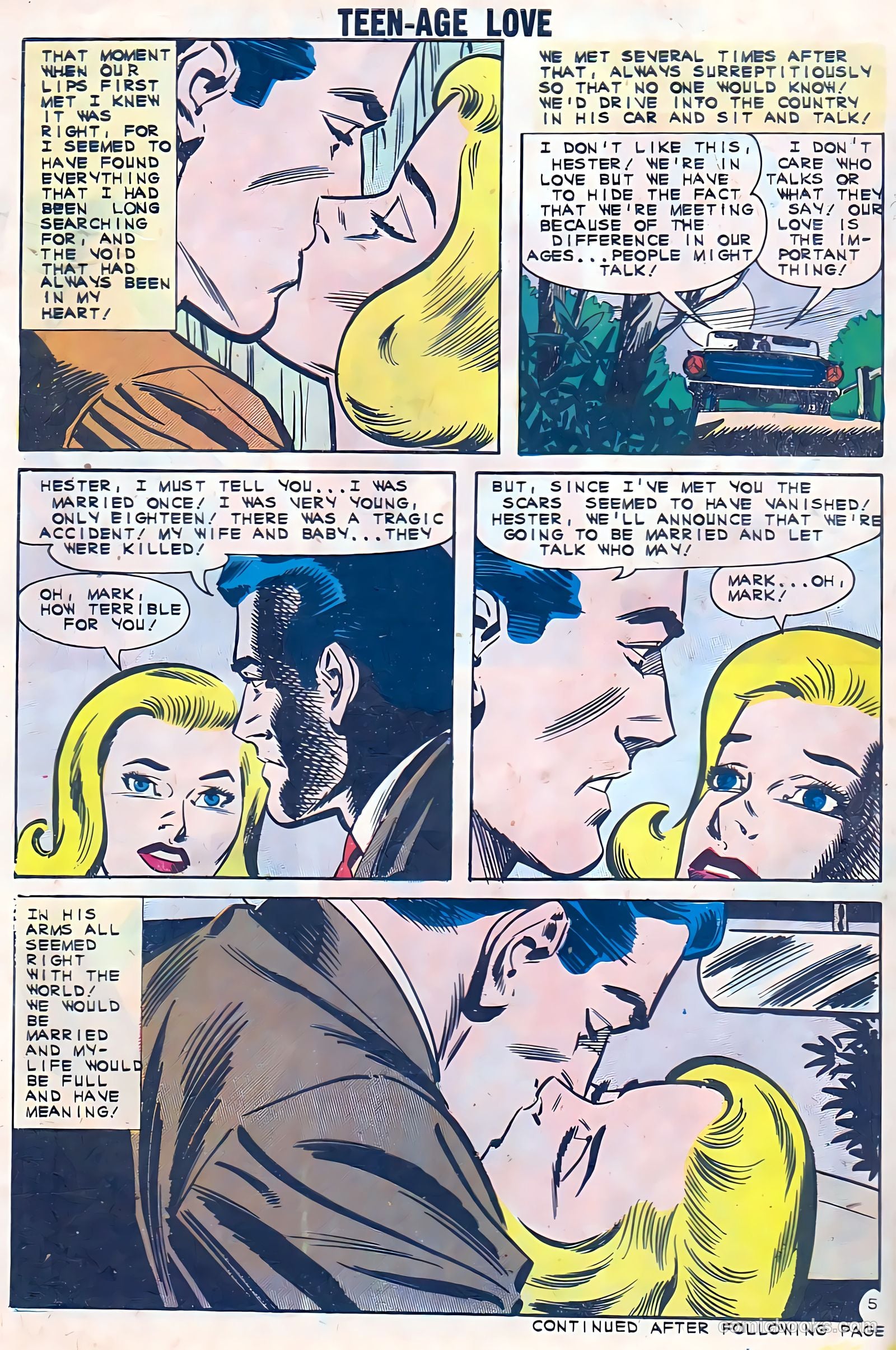Teen-Age Love #24 — page 30 of 36
