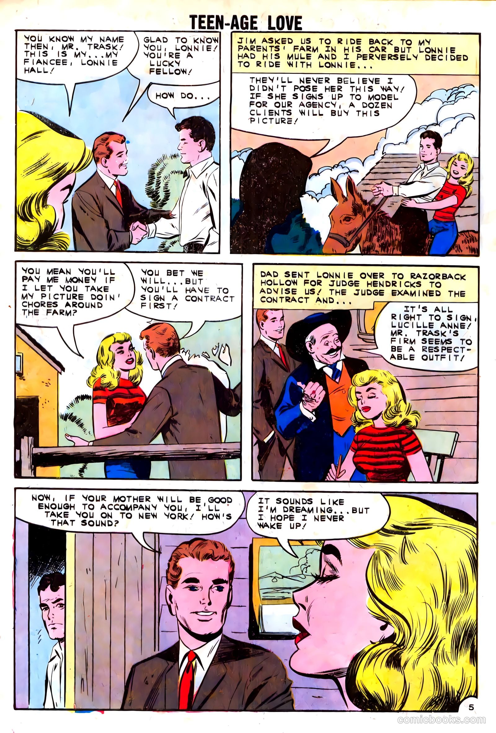 Teen-Age Love #26 — page 8 of 36