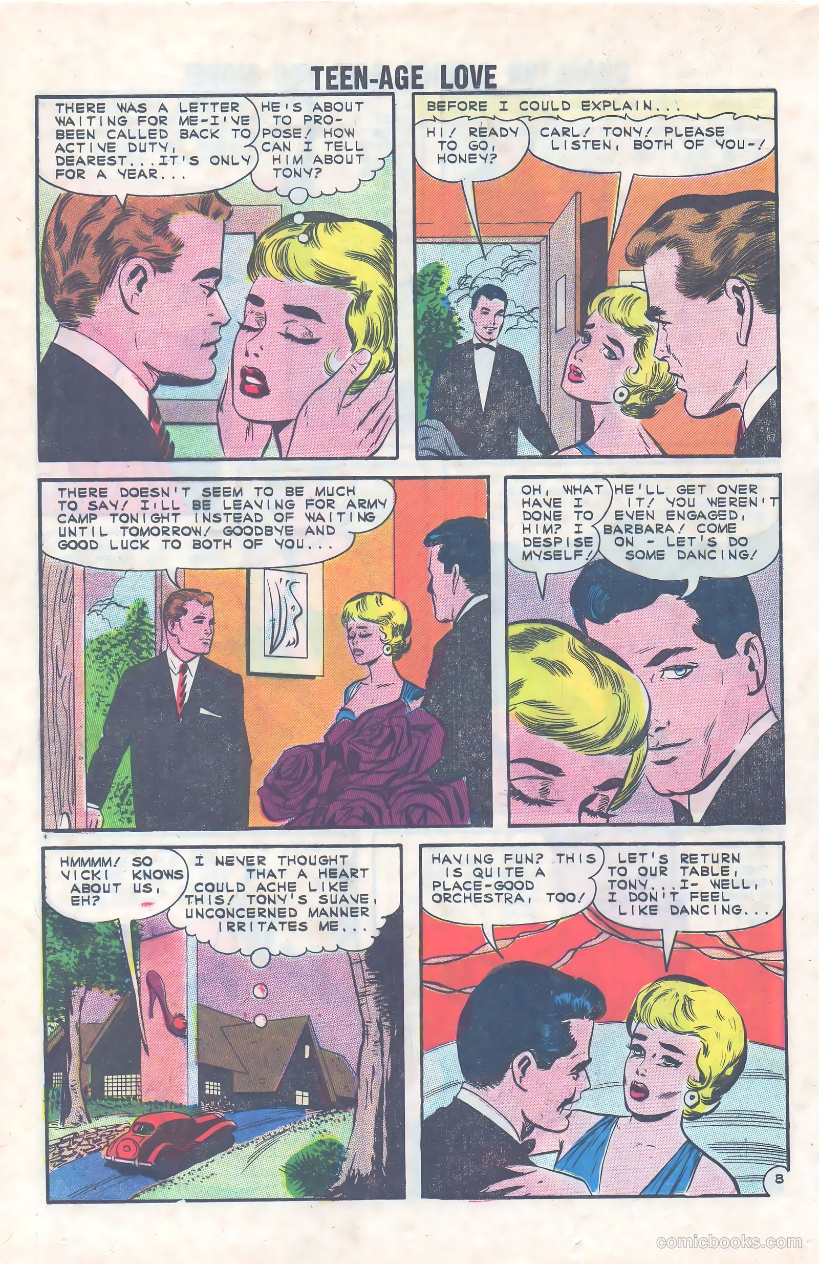 Teen-Age Love #27 — page 20 of 36