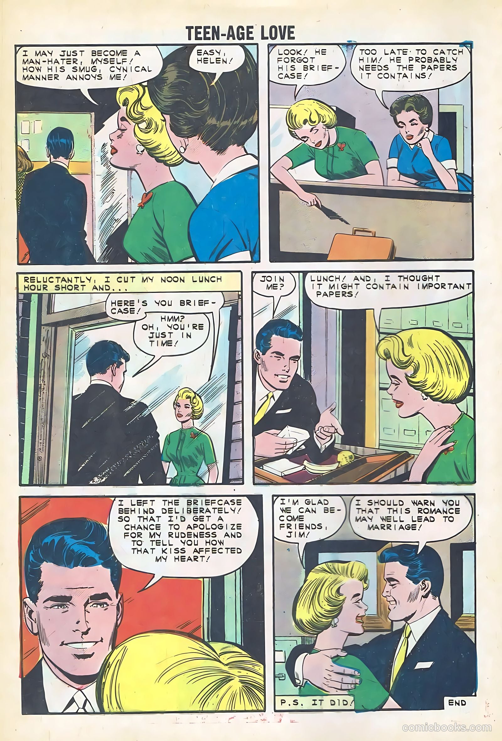 Teen-Age Love #28 — page 8 of 36