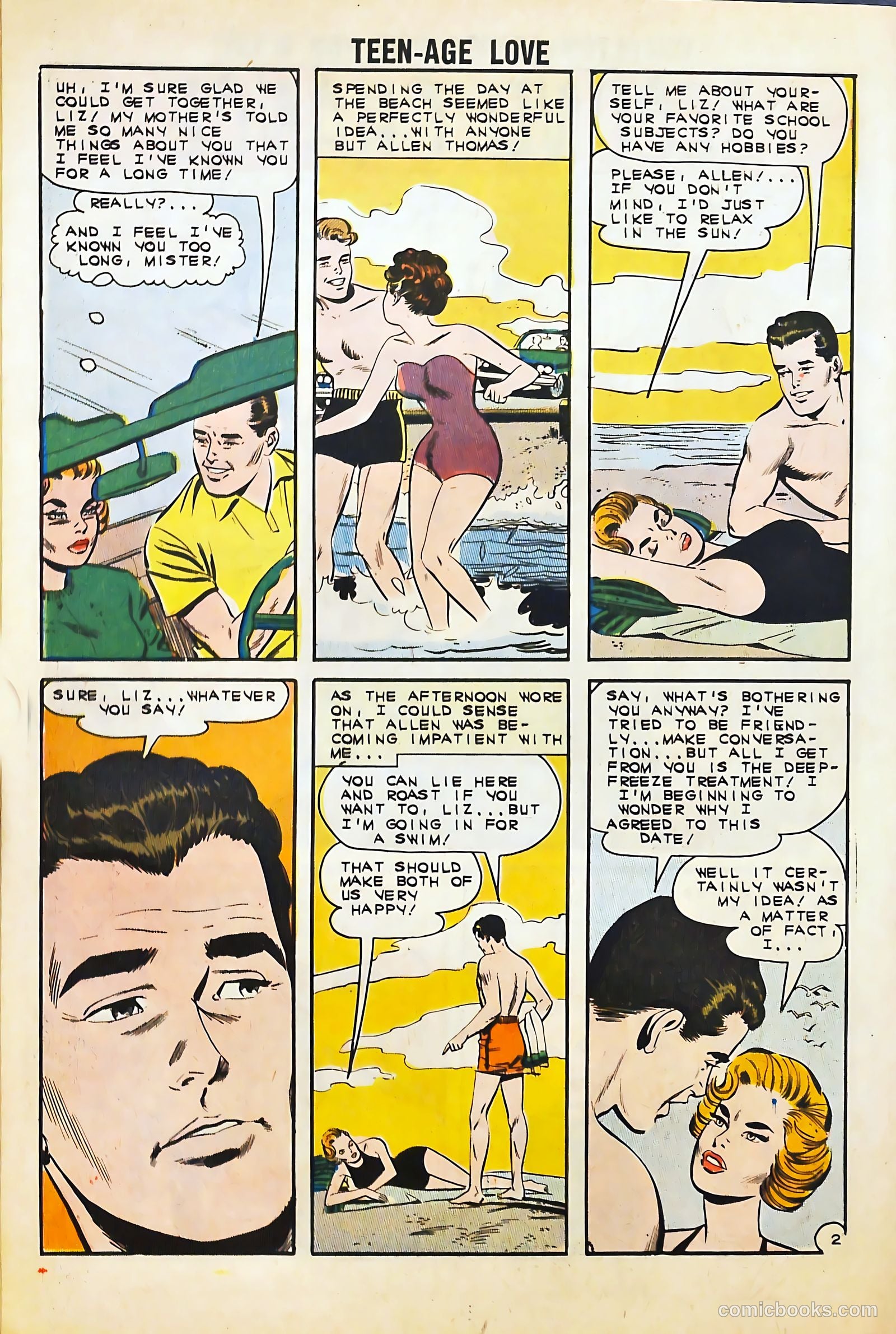 Teen-Age Love #29 — page 10 of 36