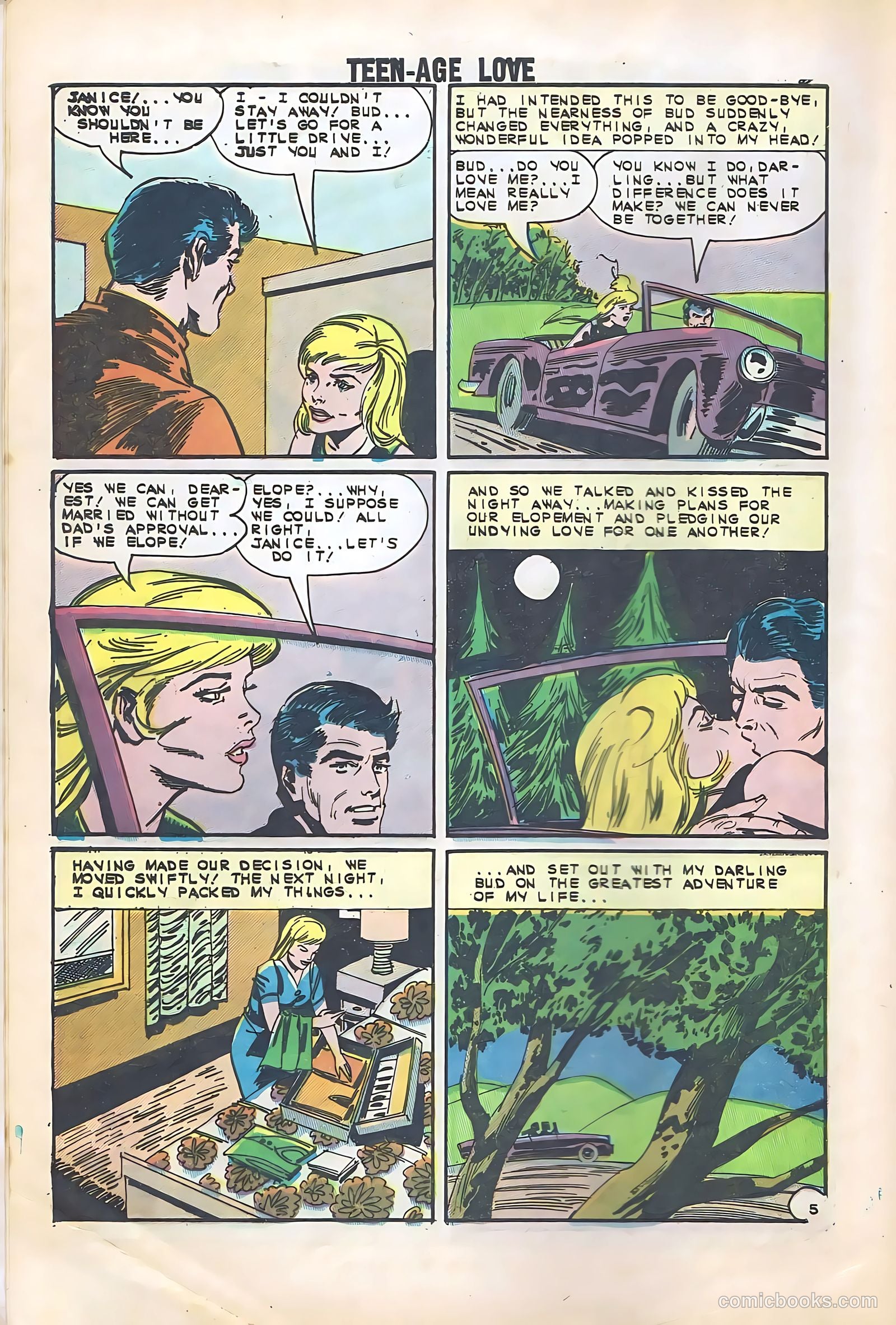 Teen-Age Love #31 — page 8 of 36