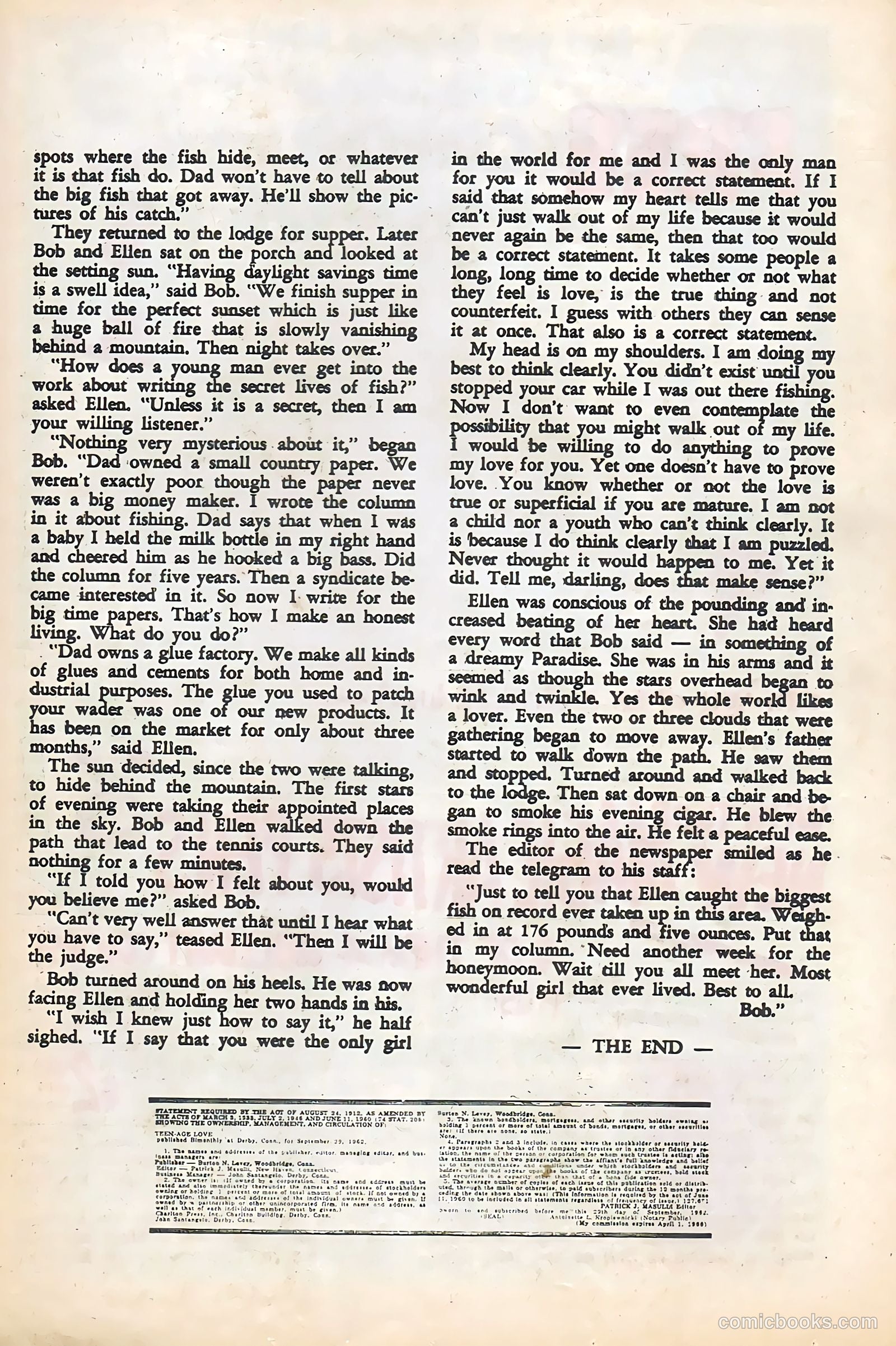 Teen-Age Love #31 — page 21 of 36